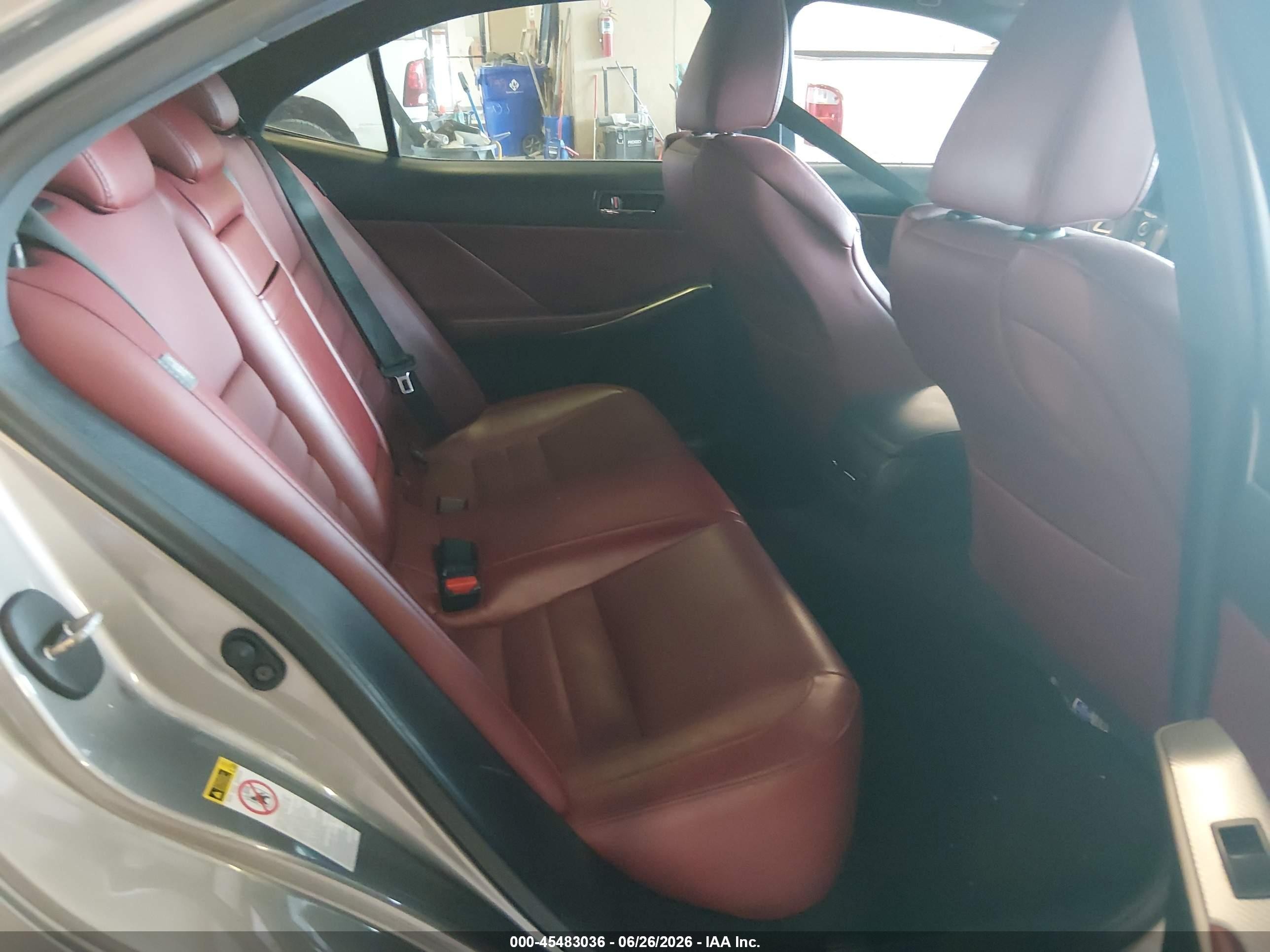 2015 Lexus Is 250   Silver vin: JTHBF1D23F5061569