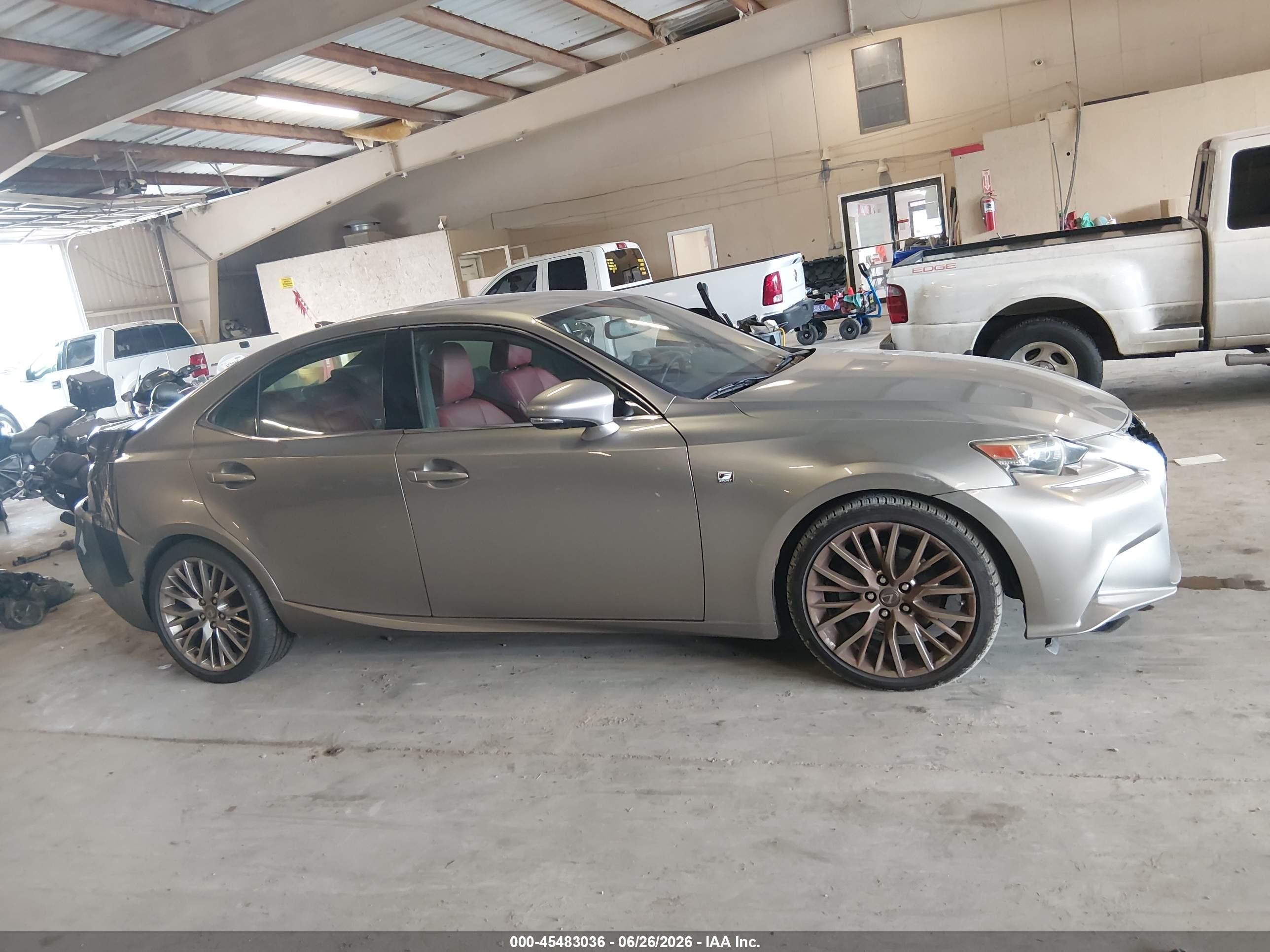 2015 Lexus Is 250   Silver vin: JTHBF1D23F5061569