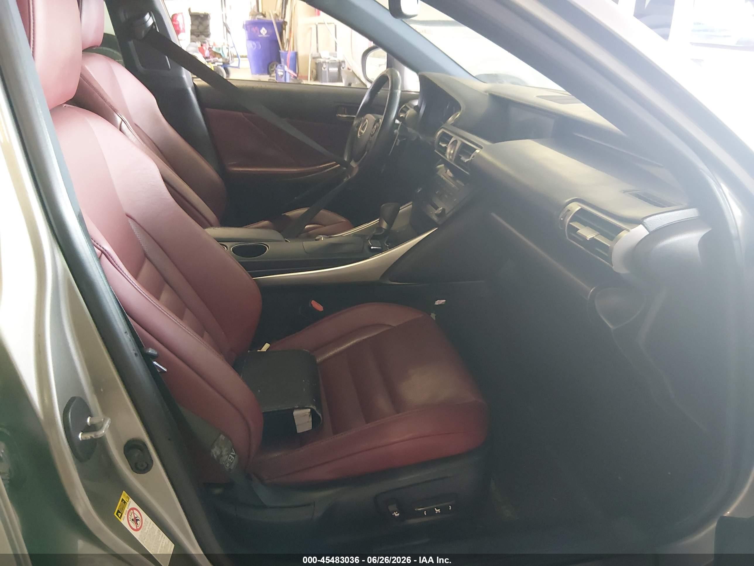 2015 Lexus Is 250   Silver vin: JTHBF1D23F5061569
