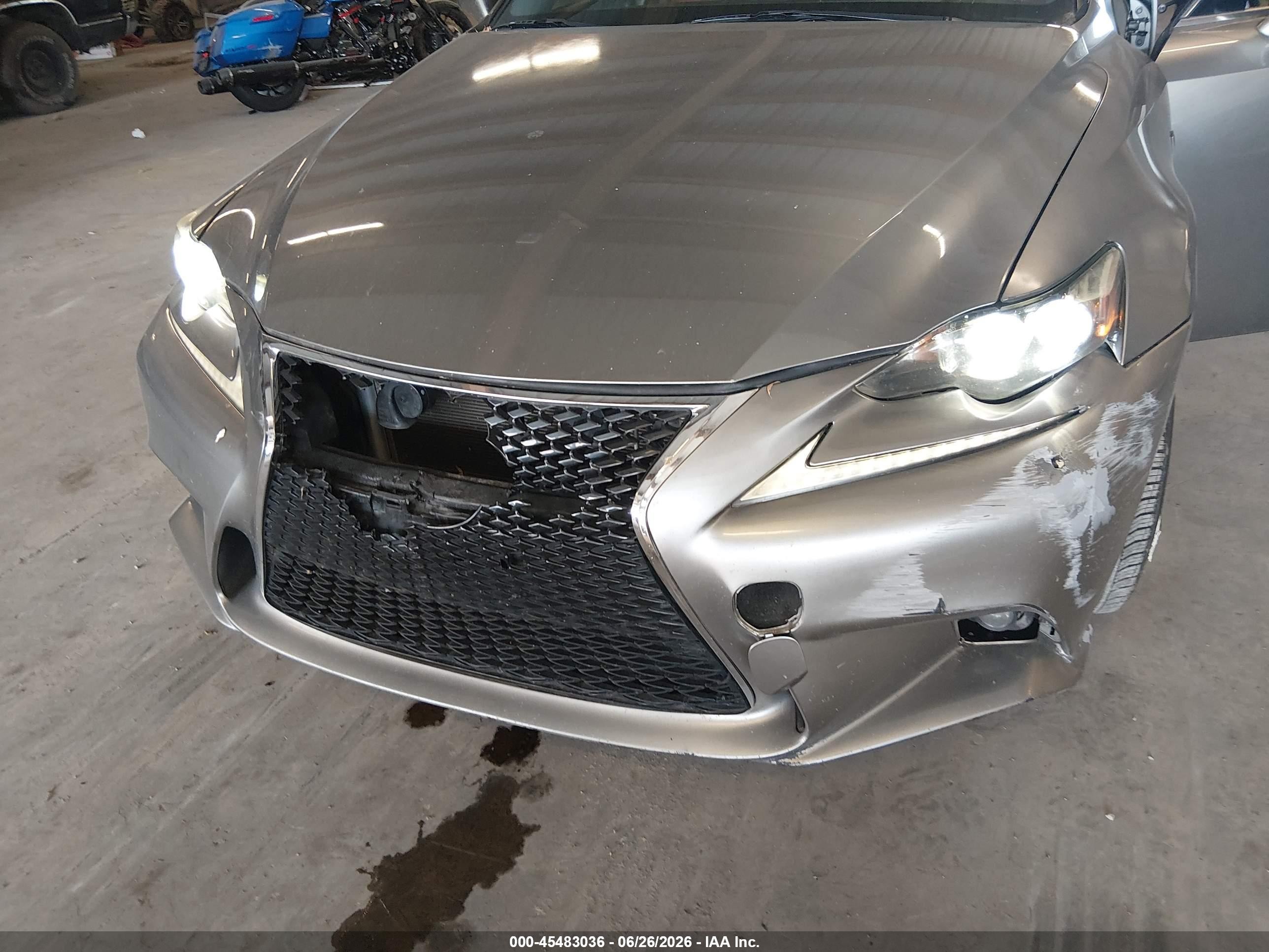 2015 Lexus Is 250   Silver vin: JTHBF1D23F5061569