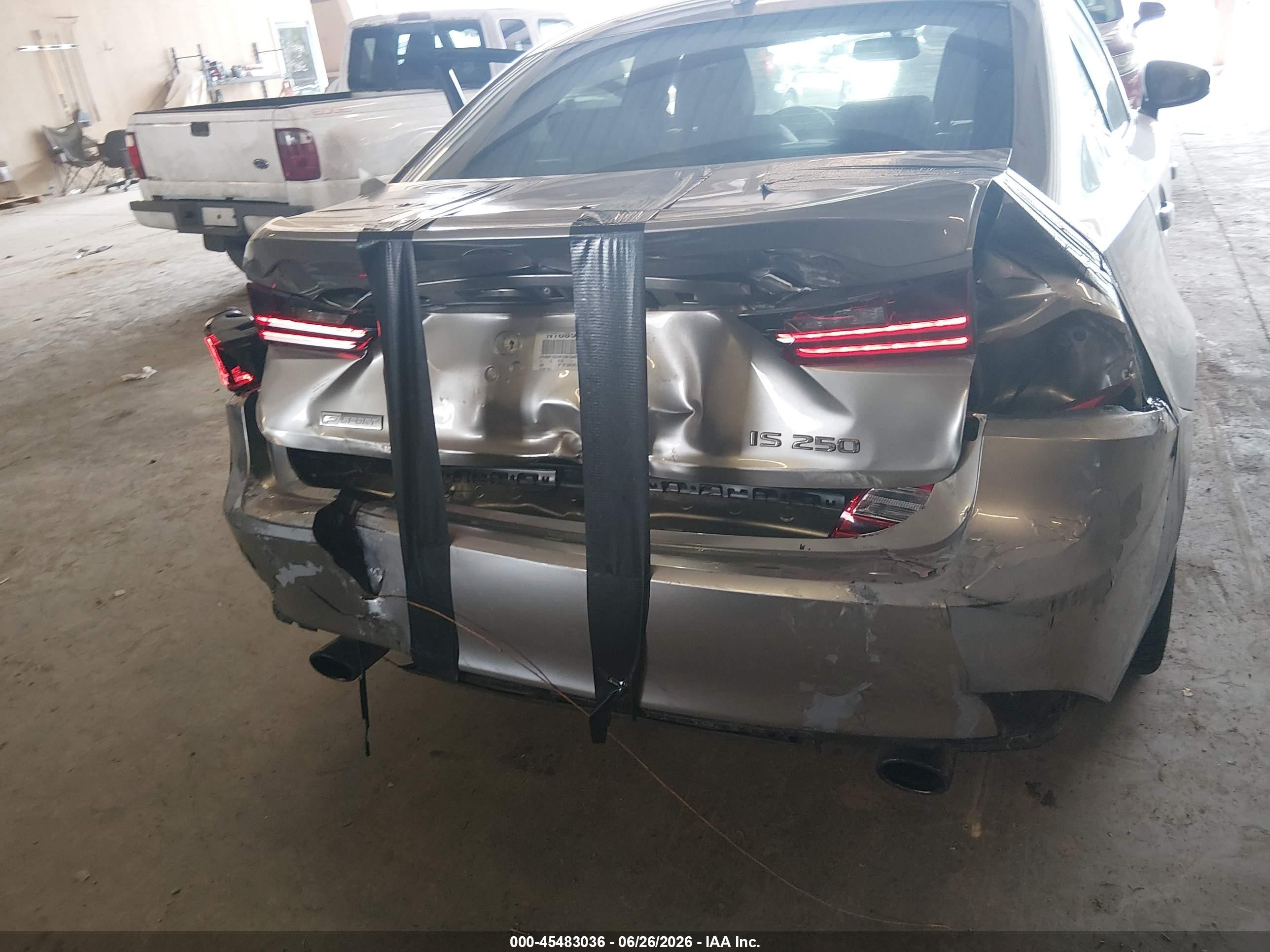 2015 Lexus Is 250   Silver vin: JTHBF1D23F5061569