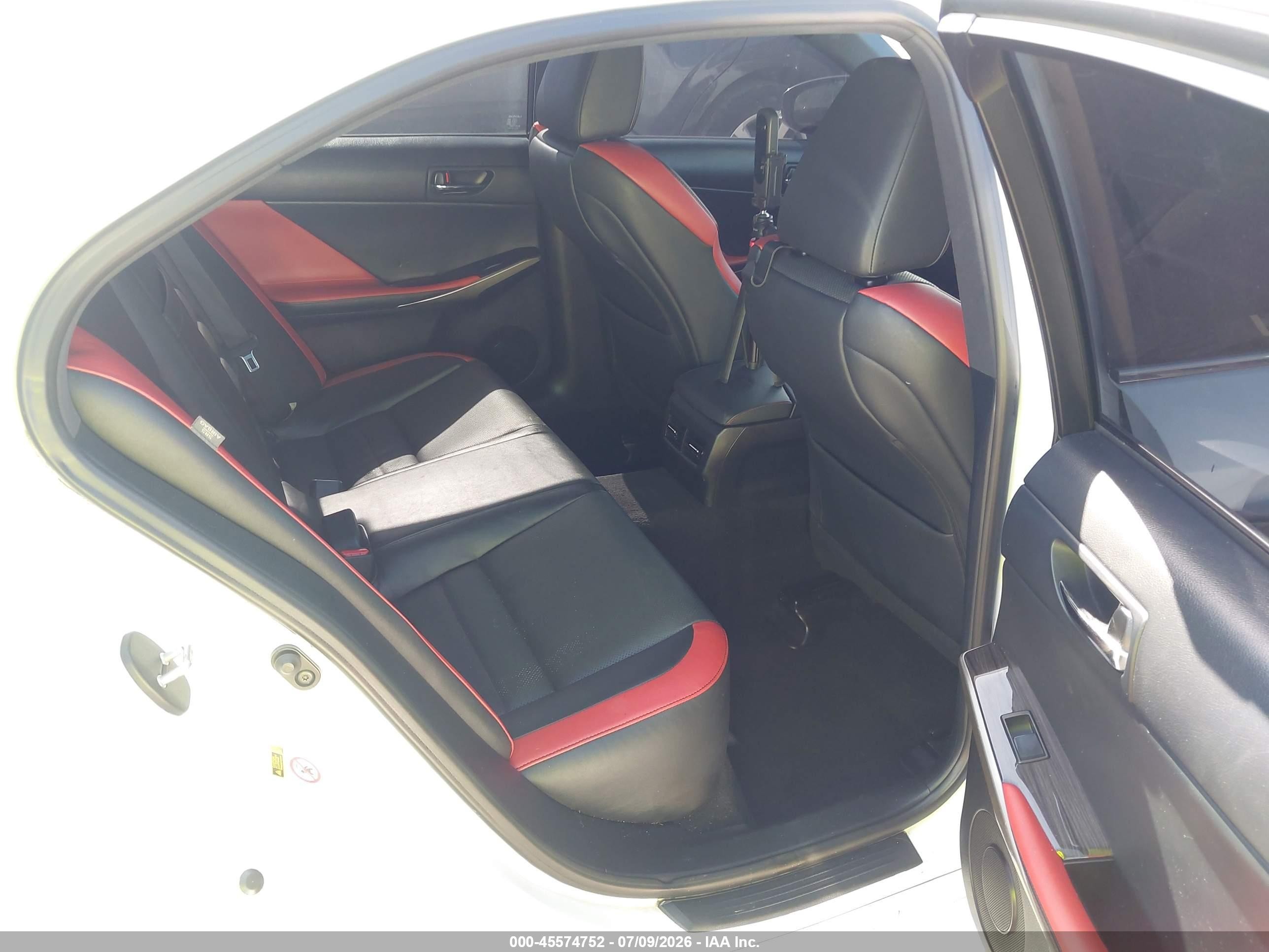 2015 Lexus Is 250 Crafted Line White vin: JTHBF1D23F5067422