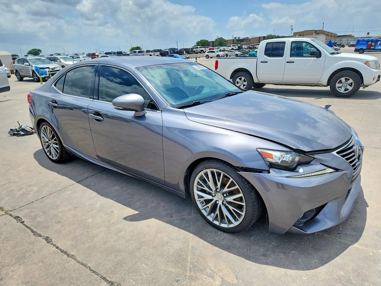 2015 Lexus Is 250 Gray vin: JTHBF1D23F5069431