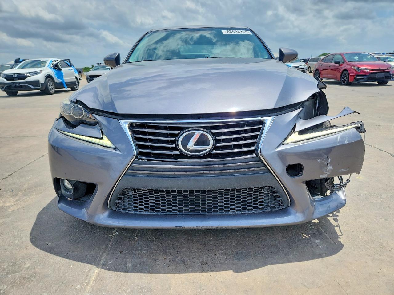 2015 Lexus Is 250 Gray vin: JTHBF1D23F5069431