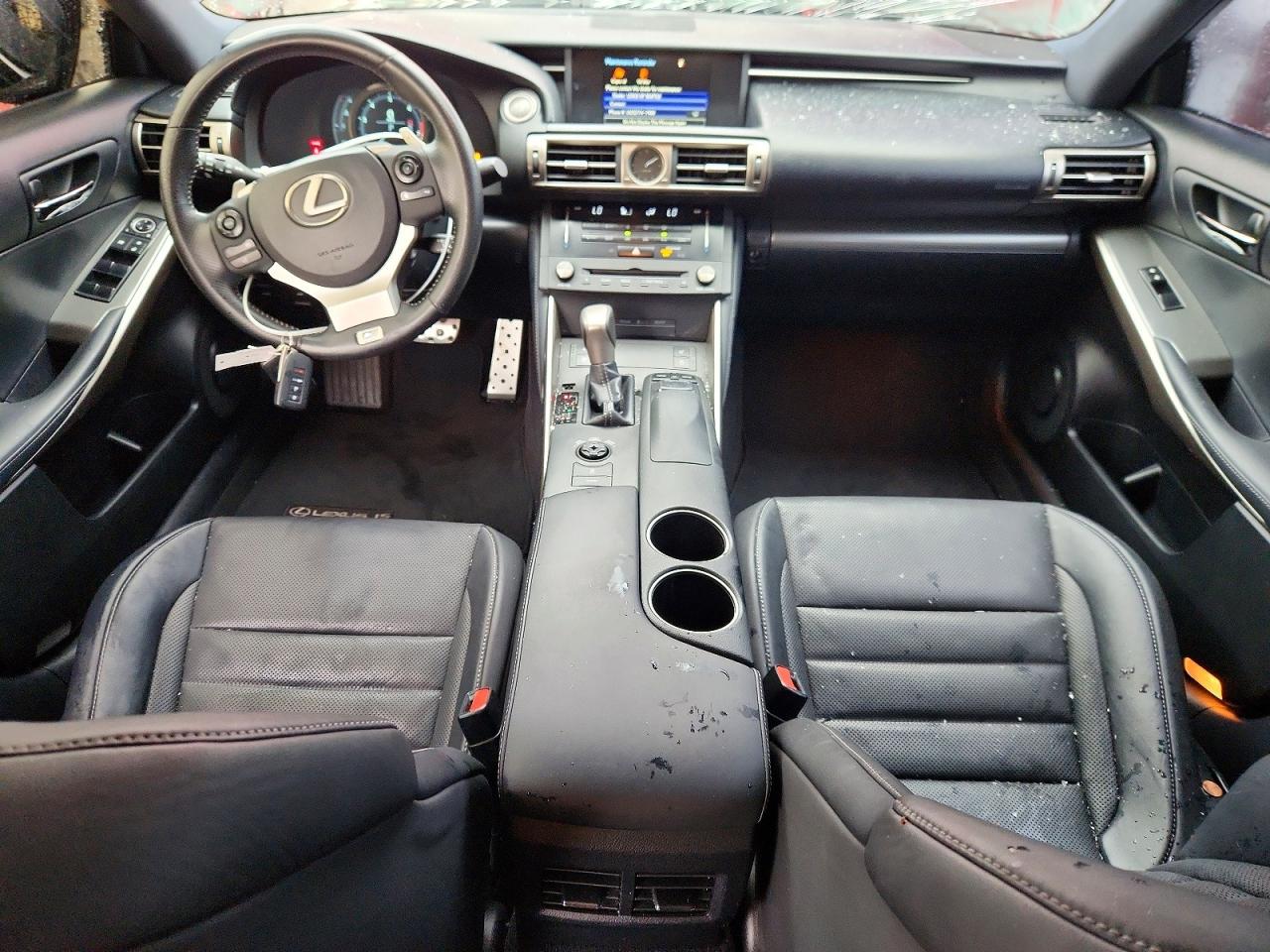2015 Lexus Is 250 Красный vin: JTHBF1D23F5075830