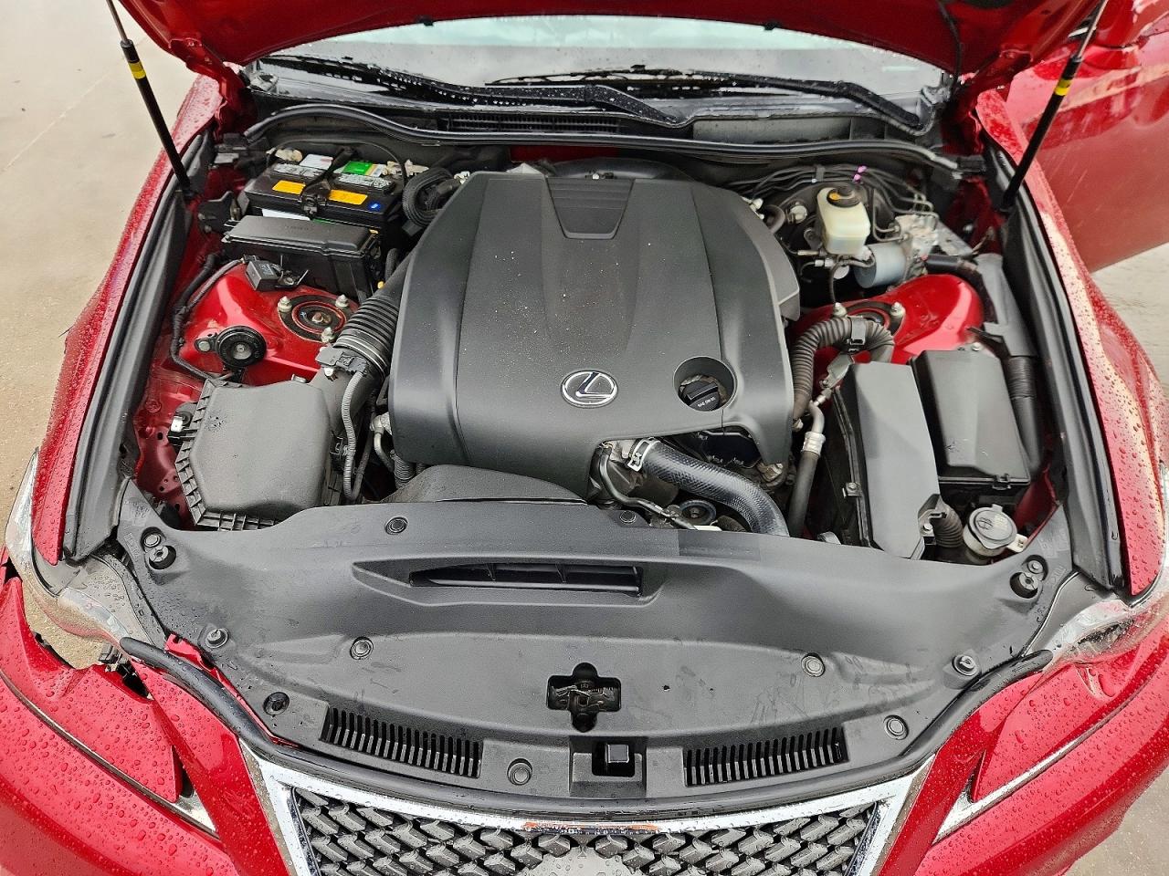 2015 Lexus Is 250 Красный vin: JTHBF1D23F5075830