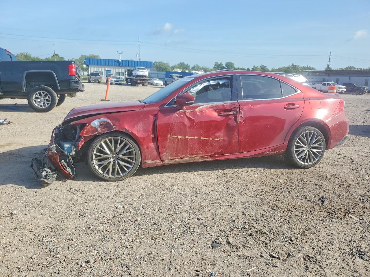 2015 Lexus Is 250 Red vin: JTHBF1D23F5079361