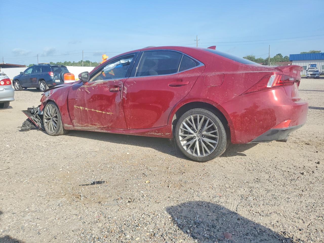 2015 Lexus Is 250 Red vin: JTHBF1D23F5079361