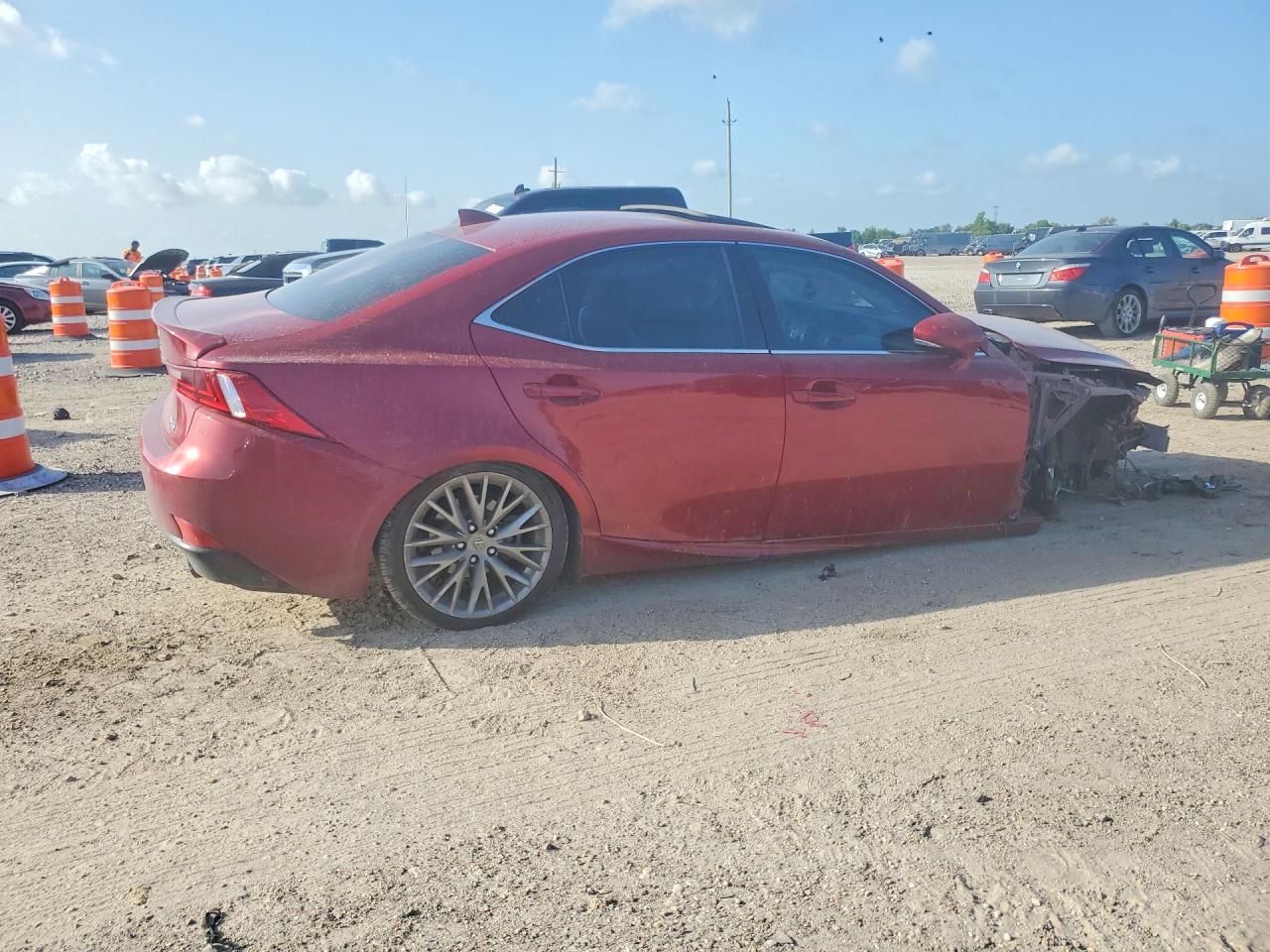 2015 Lexus Is 250 Red vin: JTHBF1D23F5079361