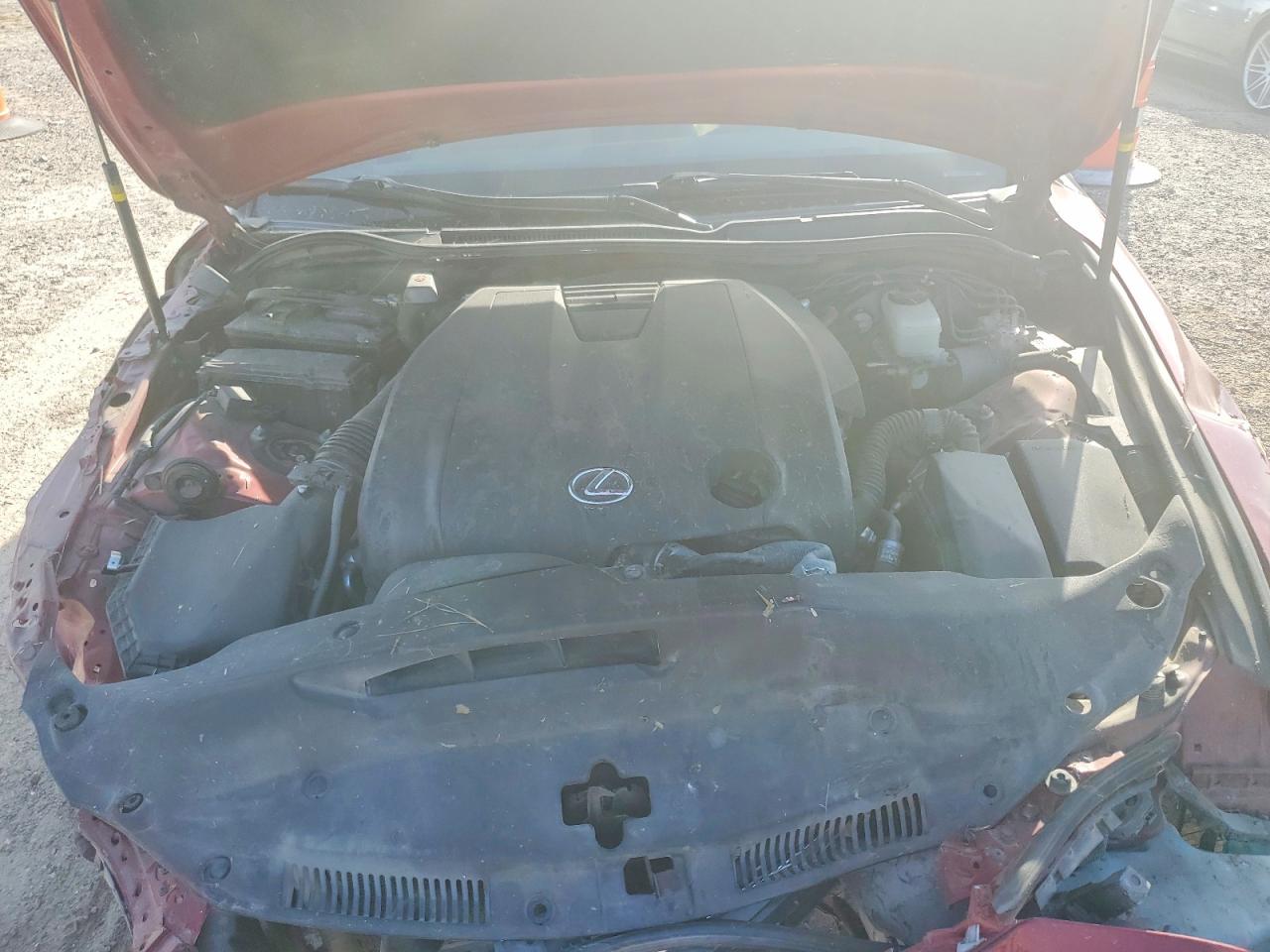 2015 Lexus Is 250 Red vin: JTHBF1D23F5079361
