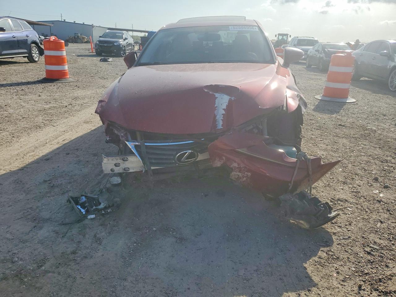 2015 Lexus Is 250 Red vin: JTHBF1D23F5079361