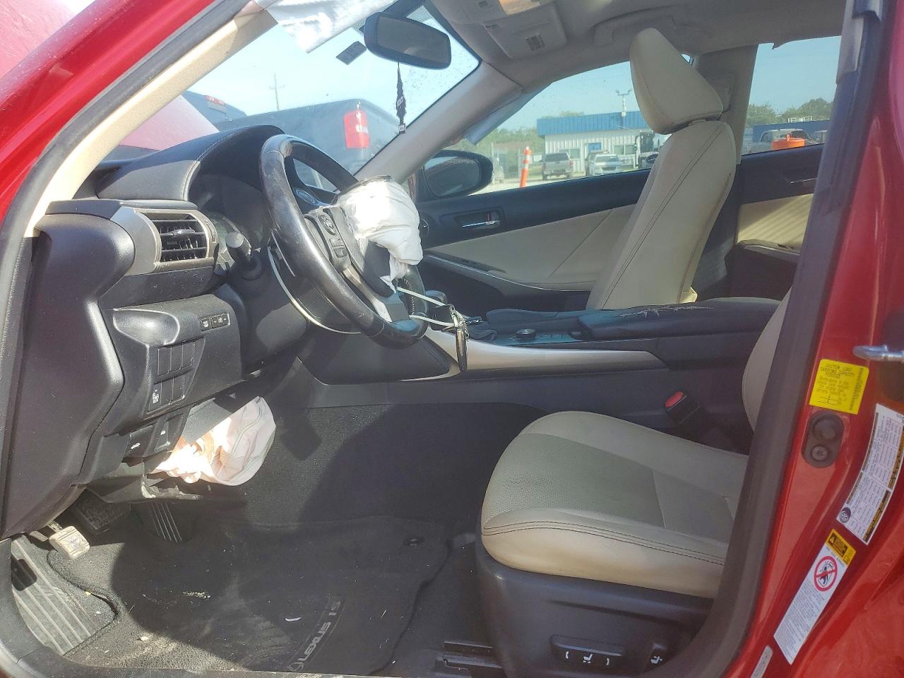 2015 Lexus Is 250 Red vin: JTHBF1D23F5079361