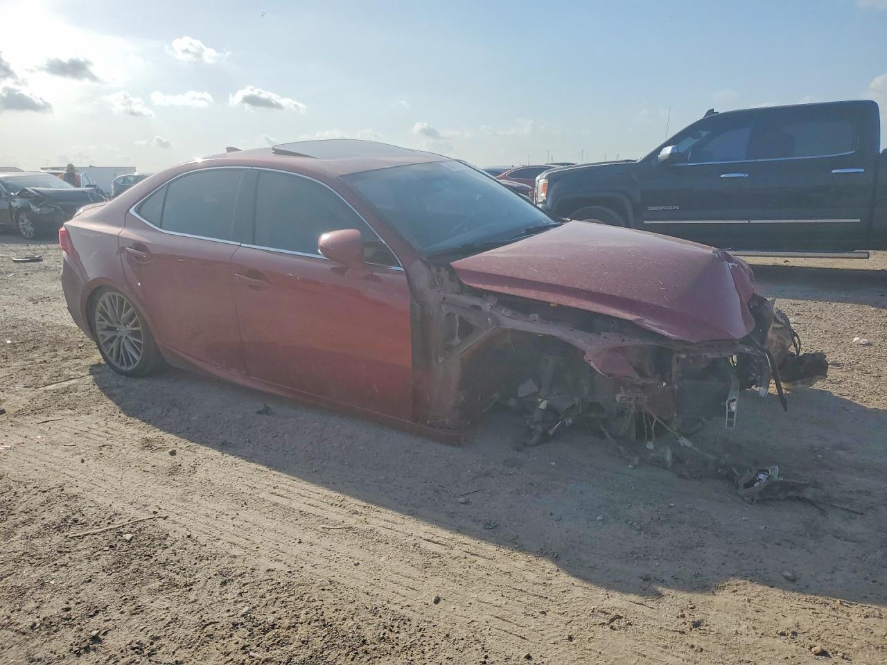 2015 Lexus Is 250 Red vin: JTHBF1D23F5079361