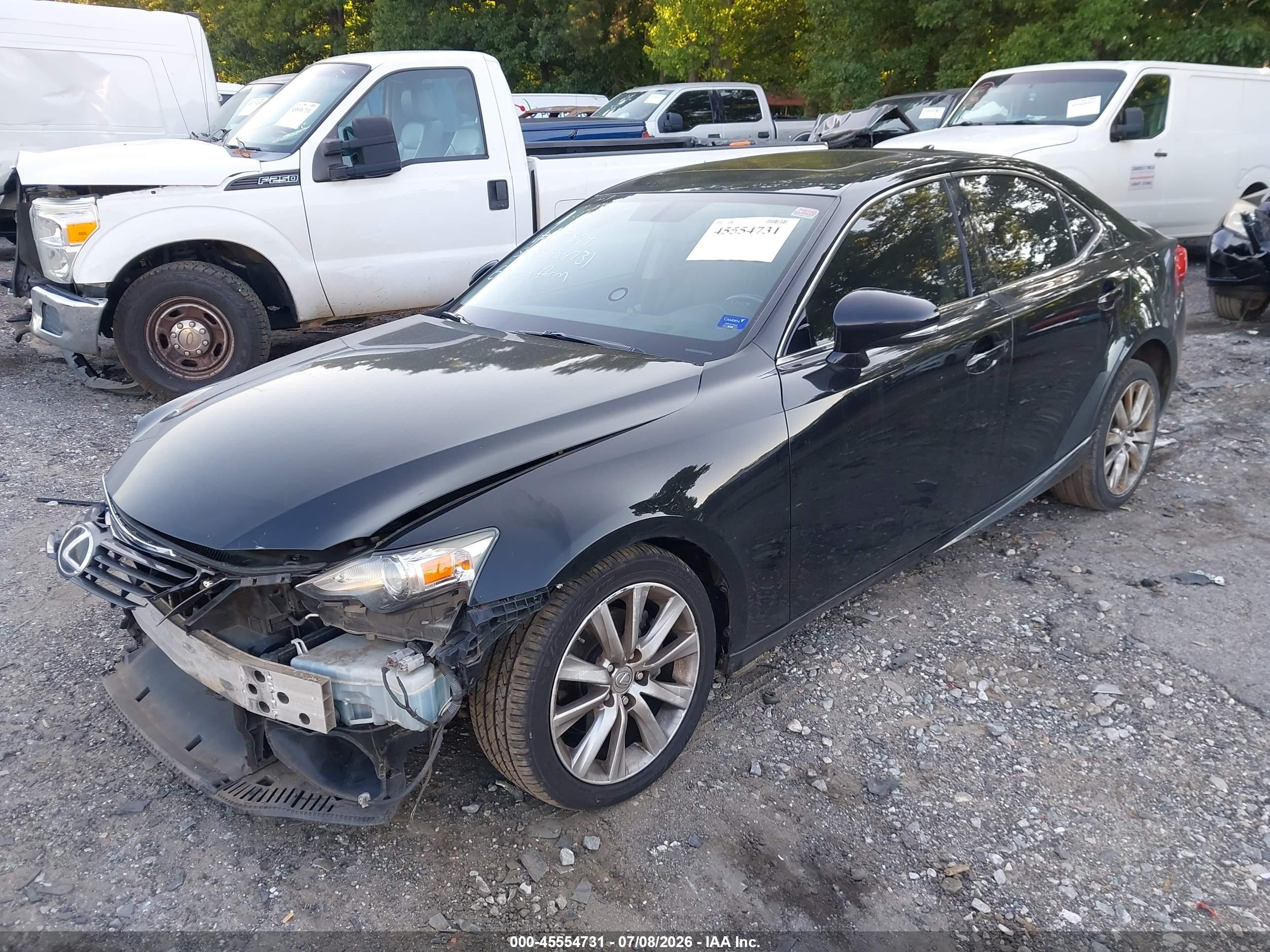 2015 Lexus Is 250   Black vin: JTHBF1D23F5081594