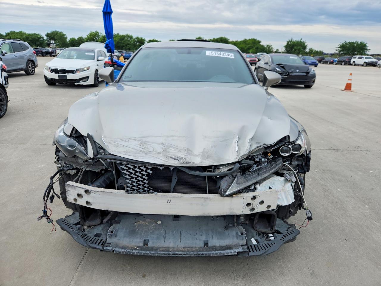2015 Lexus Is 250 Silver vin: JTHBF1D23F5081823
