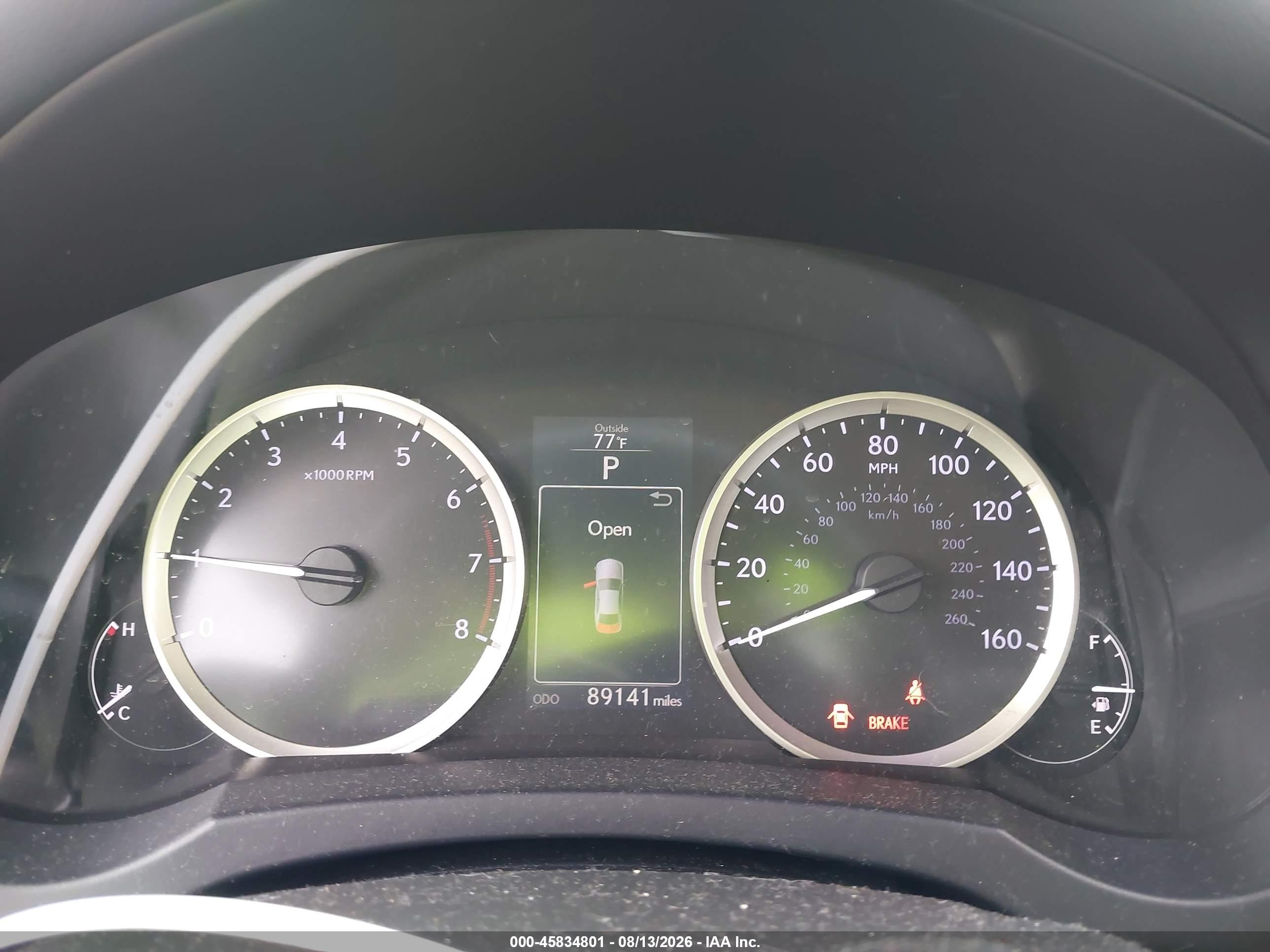 2014 Lexus Is 250   Red vin: JTHBF1D24E5011374