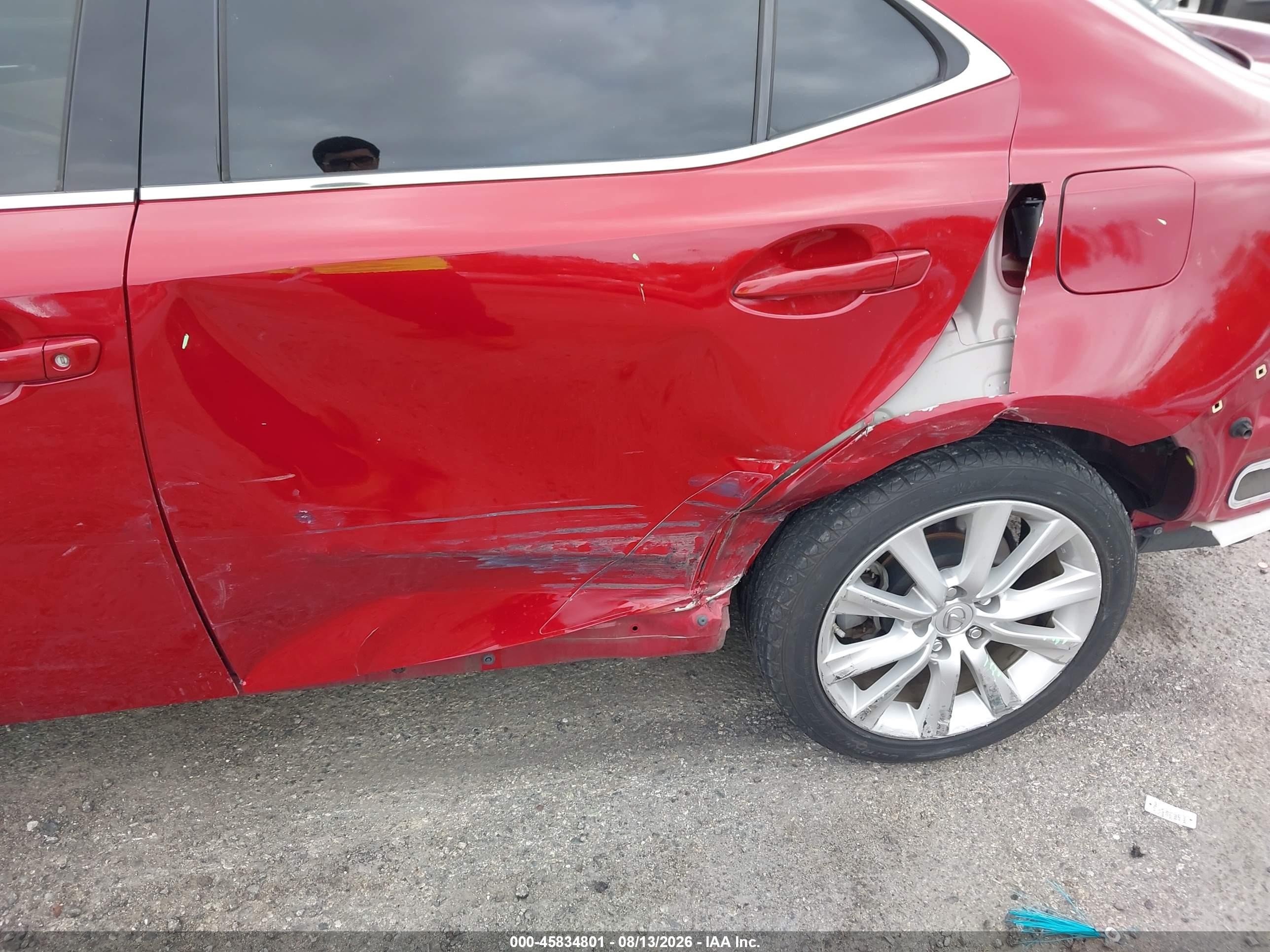 2014 Lexus Is 250   Red vin: JTHBF1D24E5011374