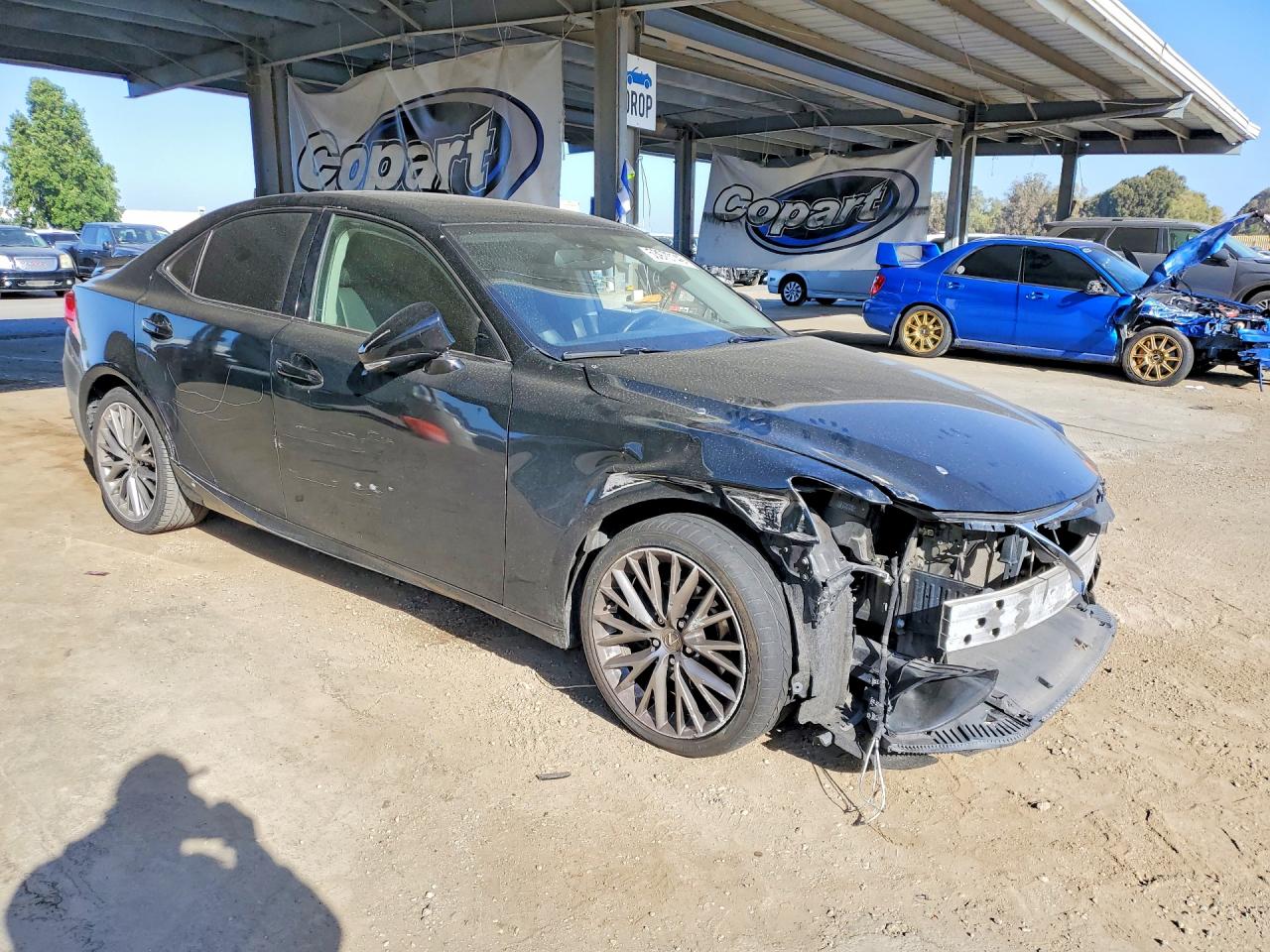 2014 Lexus Is 250 Черный vin: JTHBF1D24E5022794