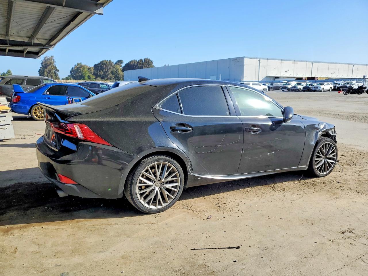 2014 Lexus Is 250 Черный vin: JTHBF1D24E5022794