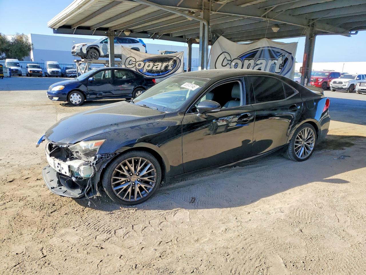2014 Lexus Is 250 Черный vin: JTHBF1D24E5022794