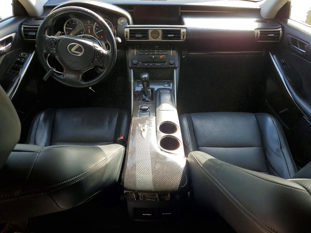 2014 Lexus Is 250 Черный vin: JTHBF1D24E5022794