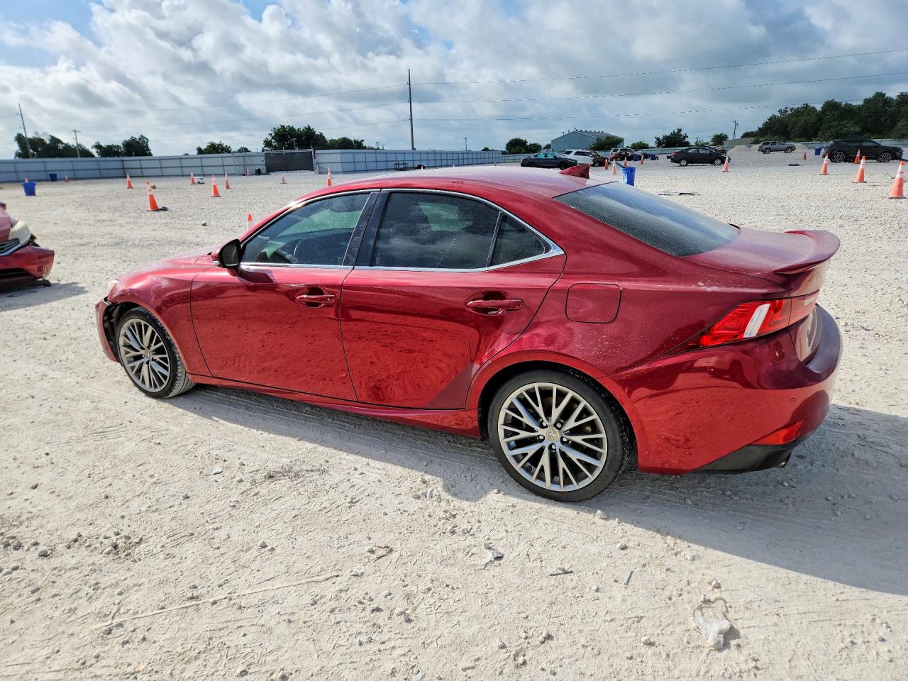2014 Lexus Is 250 Red vin: JTHBF1D24E5025243