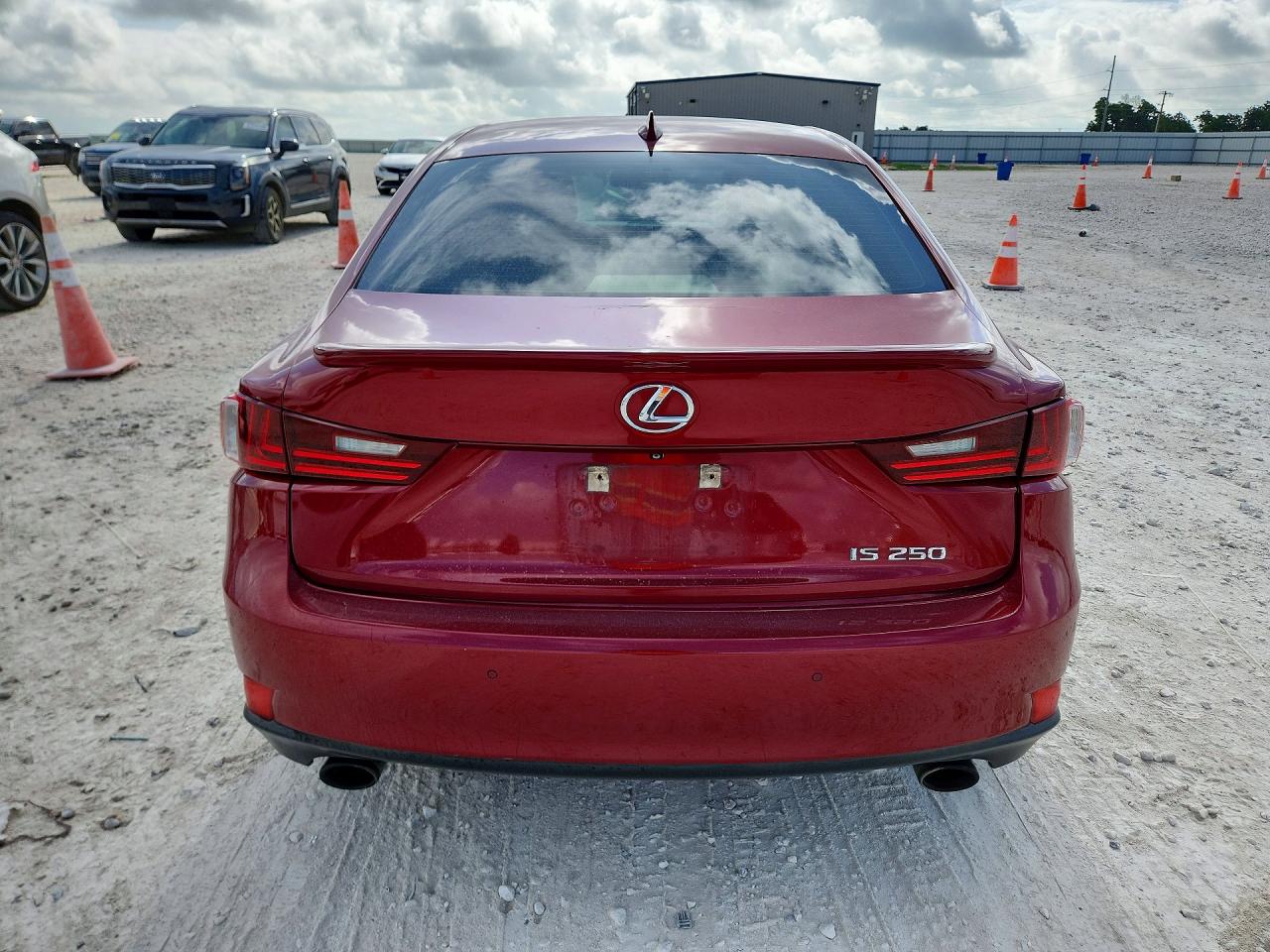 2014 Lexus Is 250 Red vin: JTHBF1D24E5025243