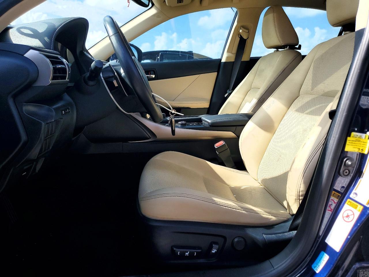 2014 Lexus Is 250 Blue vin: JTHBF1D24E5028398