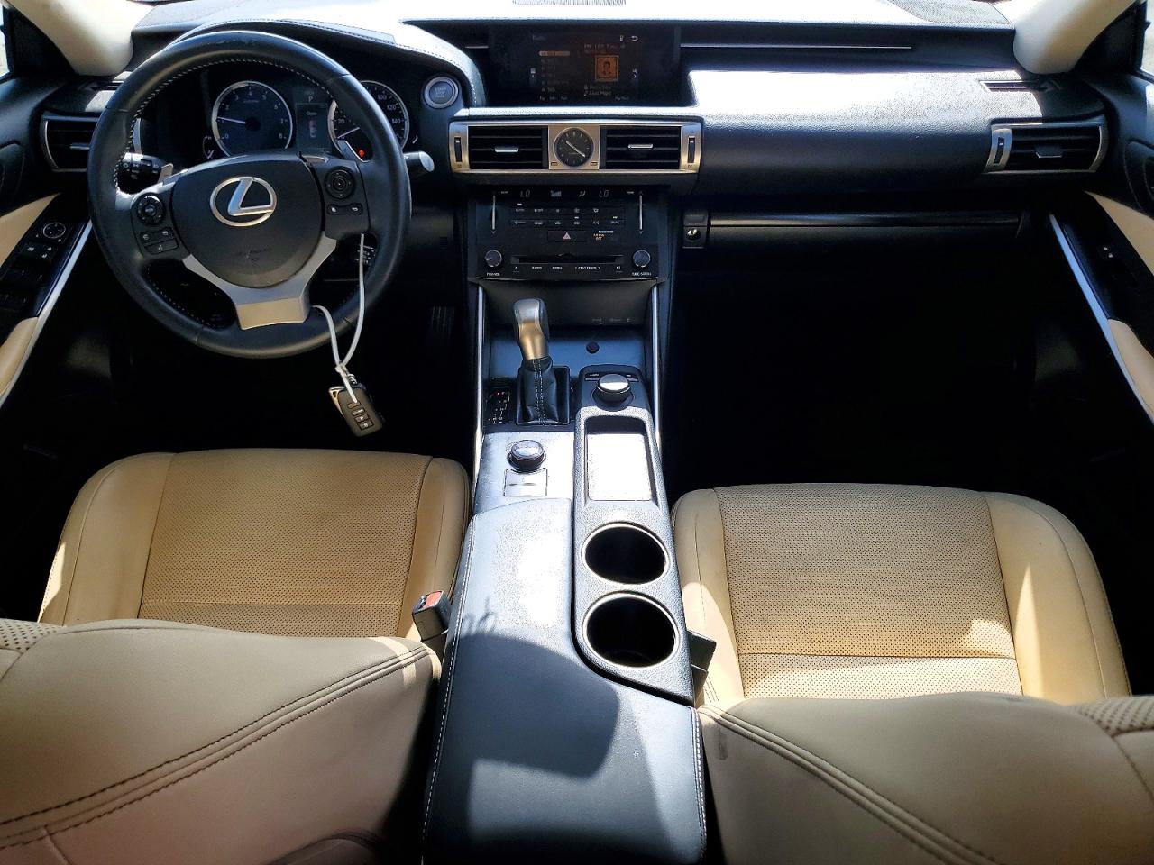 2014 Lexus Is 250 Blue vin: JTHBF1D24E5028398