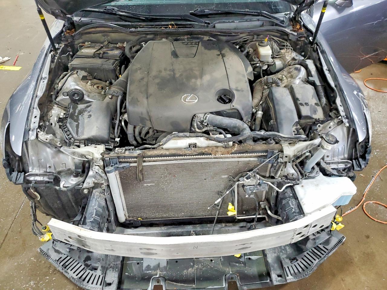 2014 Lexus Is 250 Gray vin: JTHBF1D24E5030927