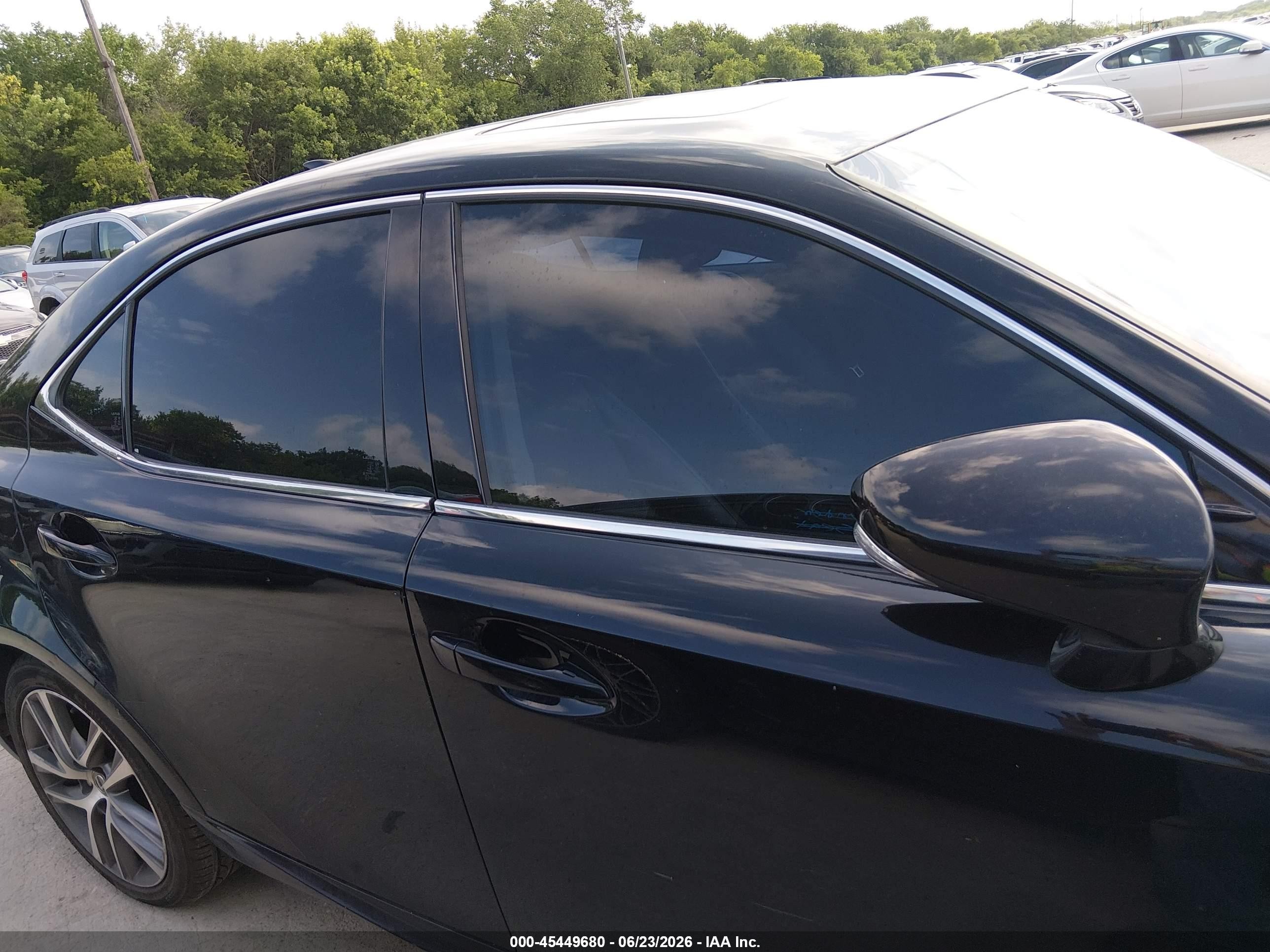 2014 Lexus Is 250   Black vin: JTHBF1D24E5038204