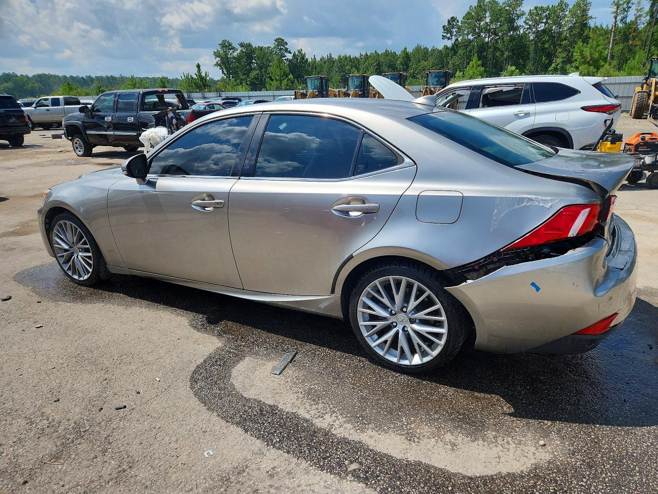 2014 Lexus Is 250 Серебряный vin: JTHBF1D24E5043340