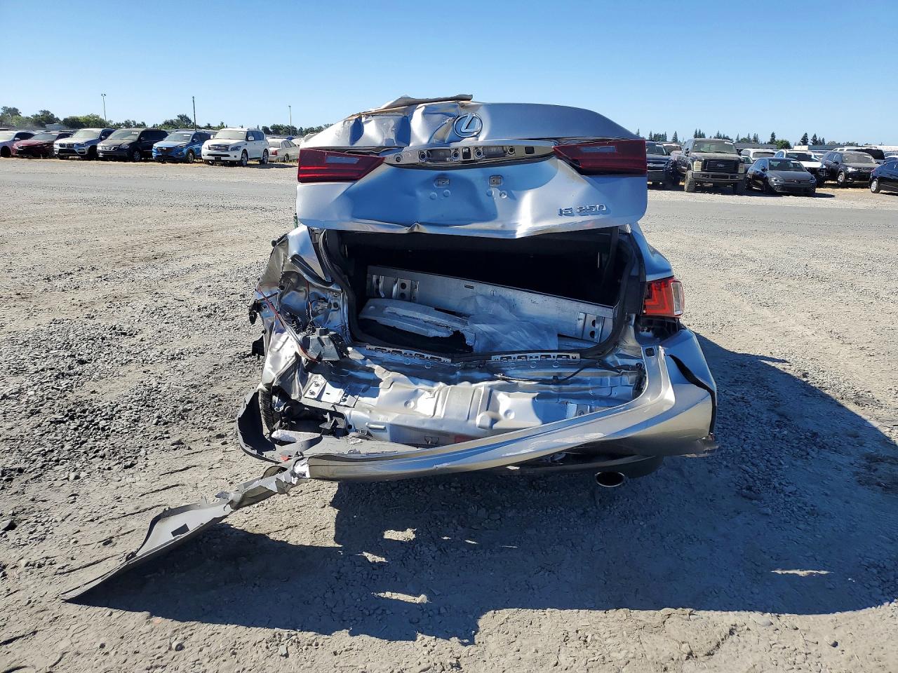 2014 Lexus Is 250 Silver vin: JTHBF1D24E5043421