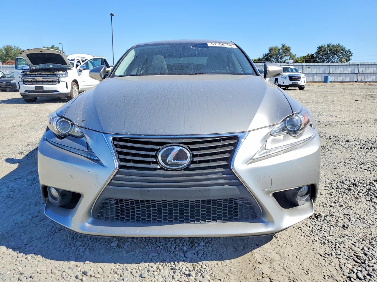 2014 Lexus Is 250 Silver vin: JTHBF1D24E5043421