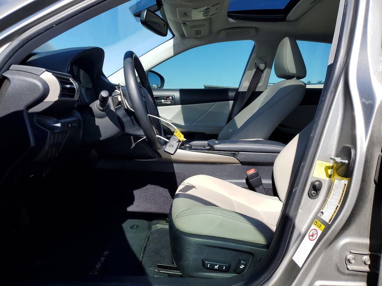 2014 Lexus Is 250 Silver vin: JTHBF1D24E5043421