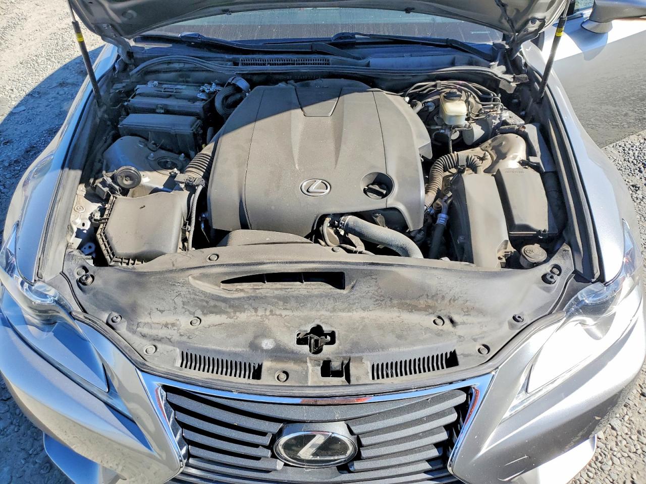 2014 Lexus Is 250 Silver vin: JTHBF1D24E5043421