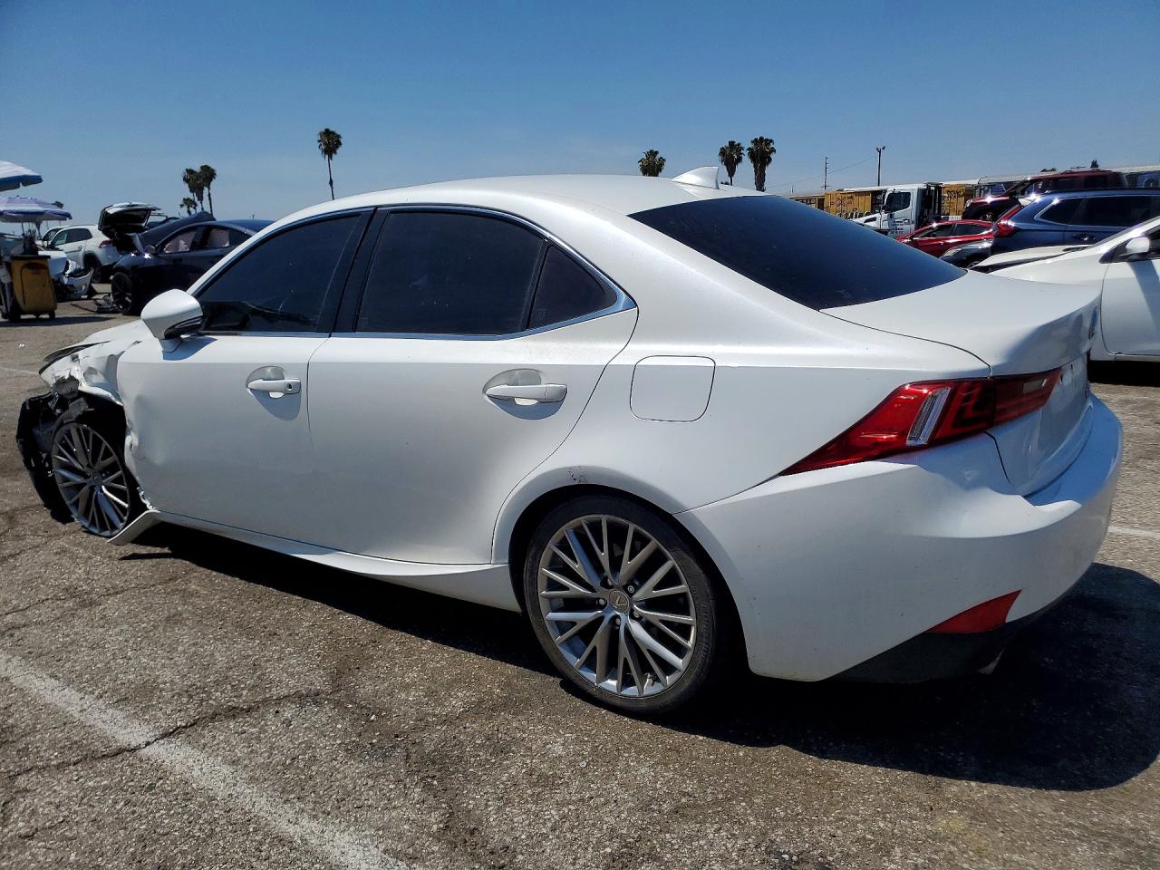 2015 Lexus Is 250 Белый vin: JTHBF1D24F5045834