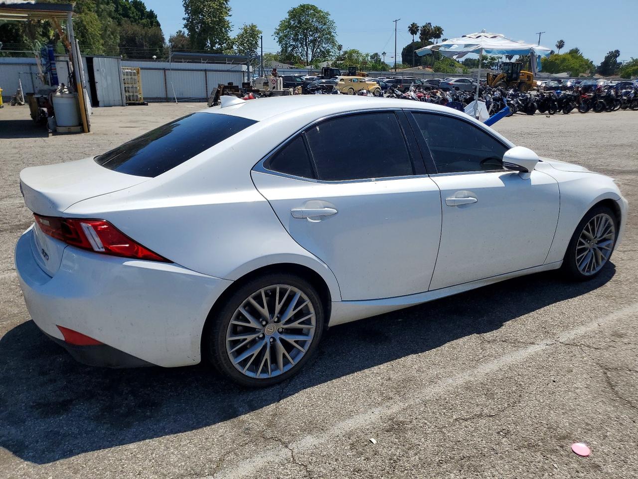 2015 Lexus Is 250 Белый vin: JTHBF1D24F5045834