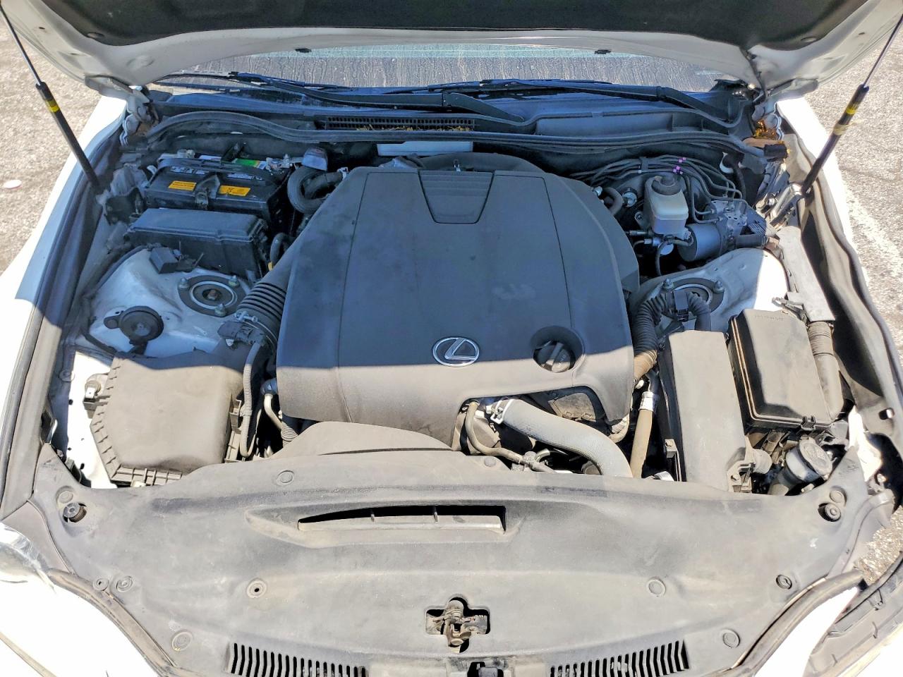 2015 Lexus Is 250 Белый vin: JTHBF1D24F5045834