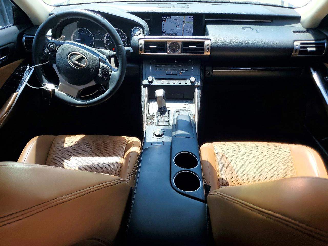 2015 Lexus Is 250 Белый vin: JTHBF1D24F5045834