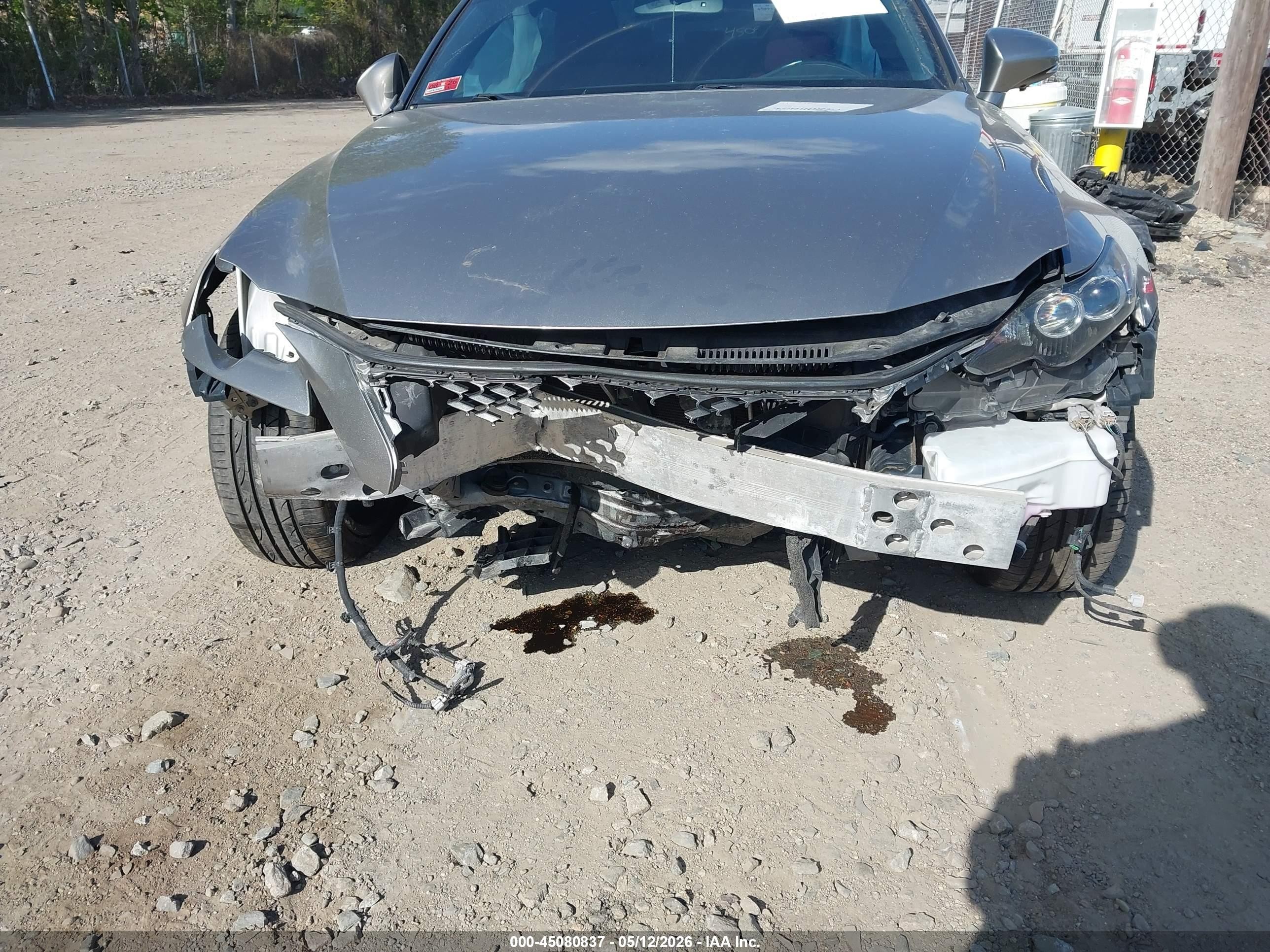 2015 Lexus Is 250   Silver vin: JTHBF1D24F5046255