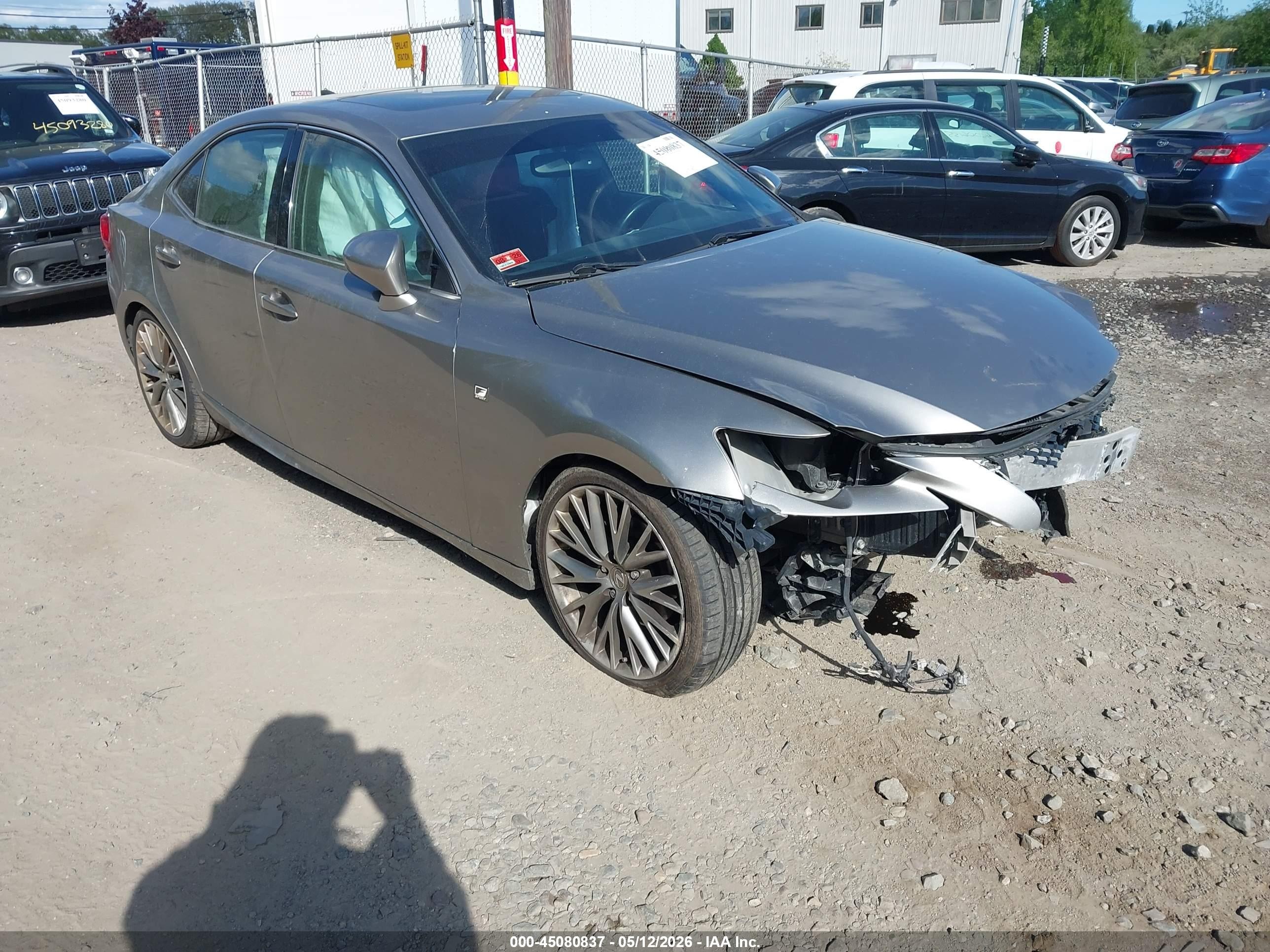 2015 Lexus Is 250   Silver vin: JTHBF1D24F5046255