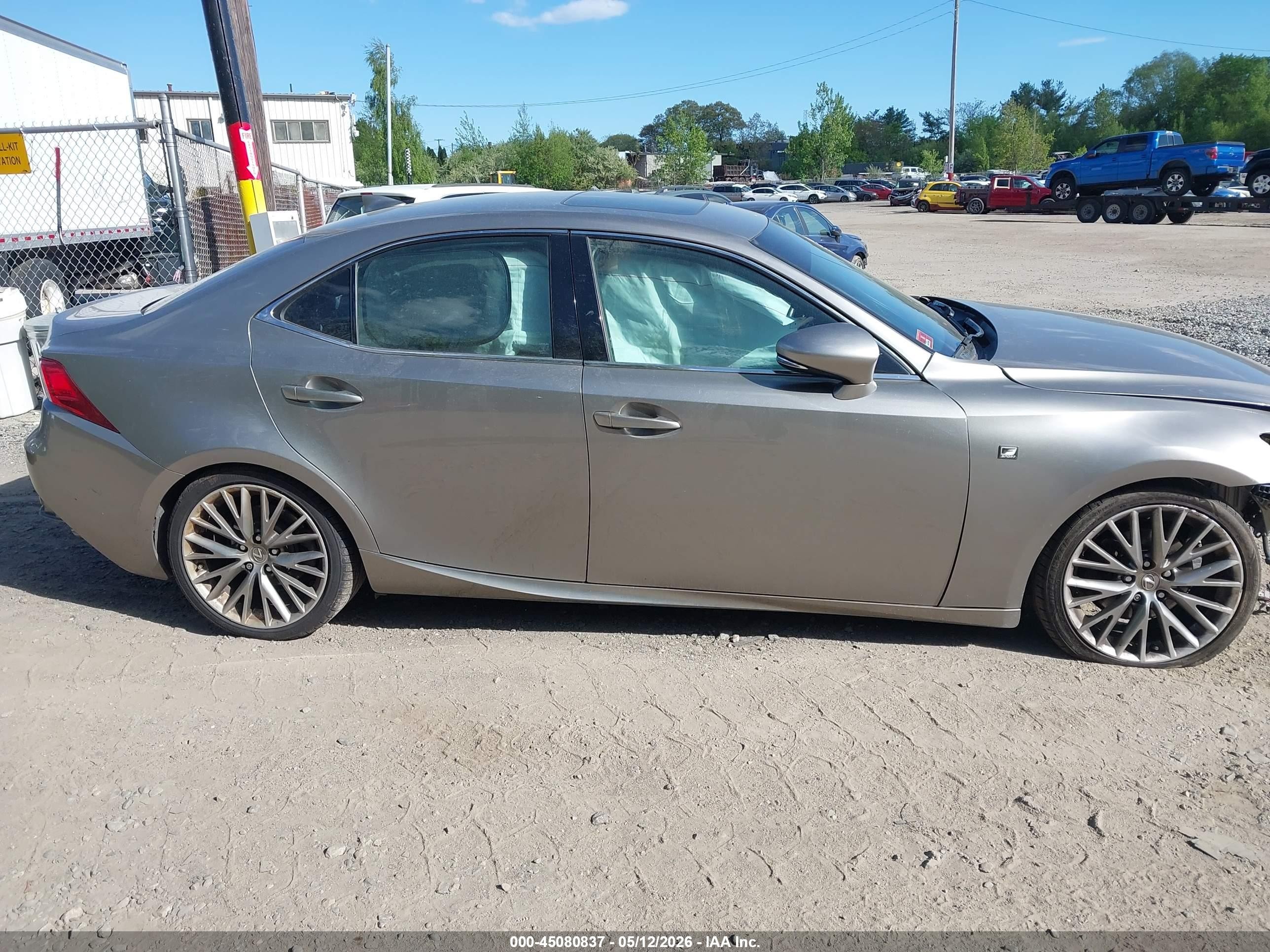 2015 Lexus Is 250   Silver vin: JTHBF1D24F5046255