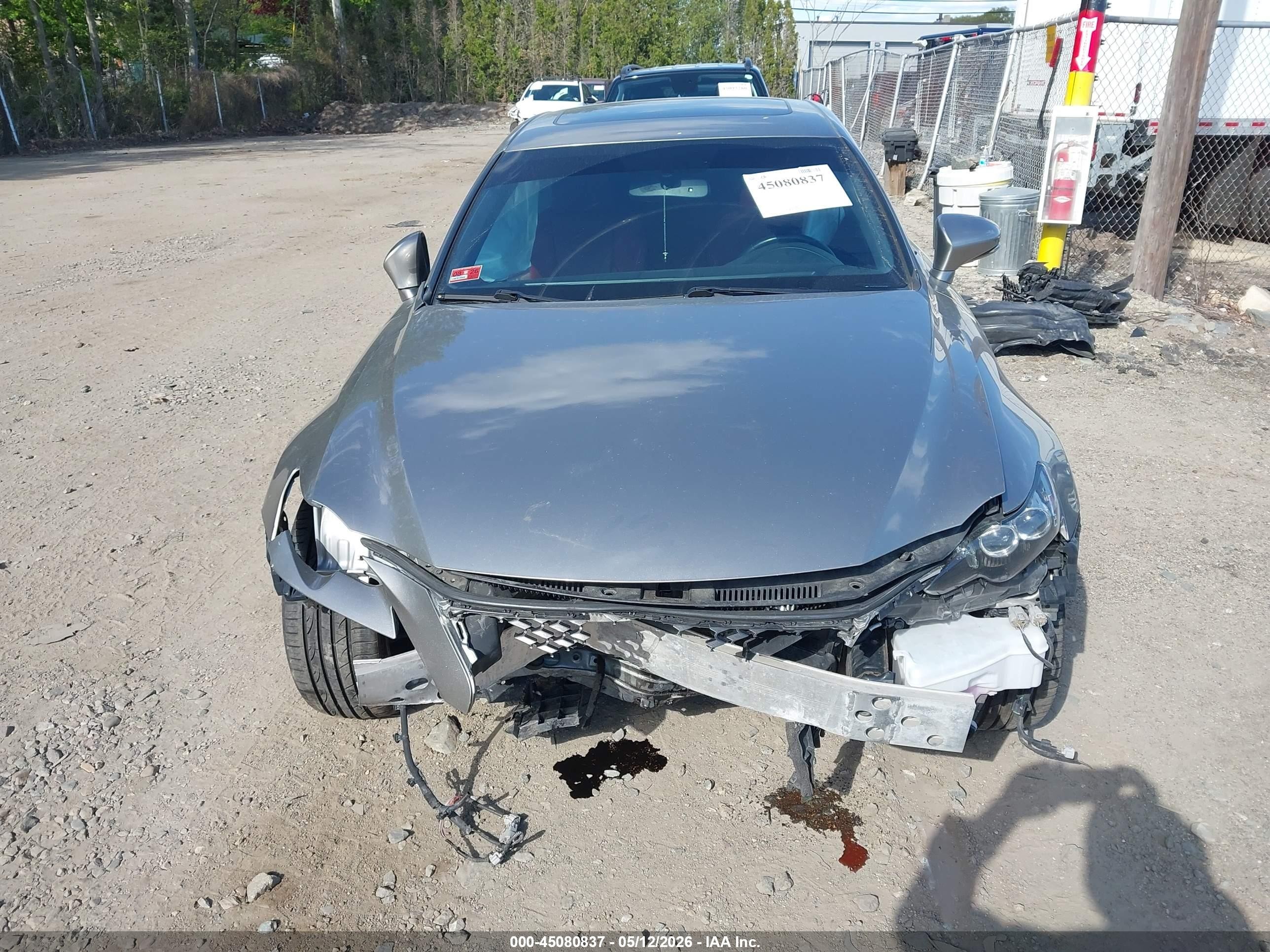 2015 Lexus Is 250   Silver vin: JTHBF1D24F5046255