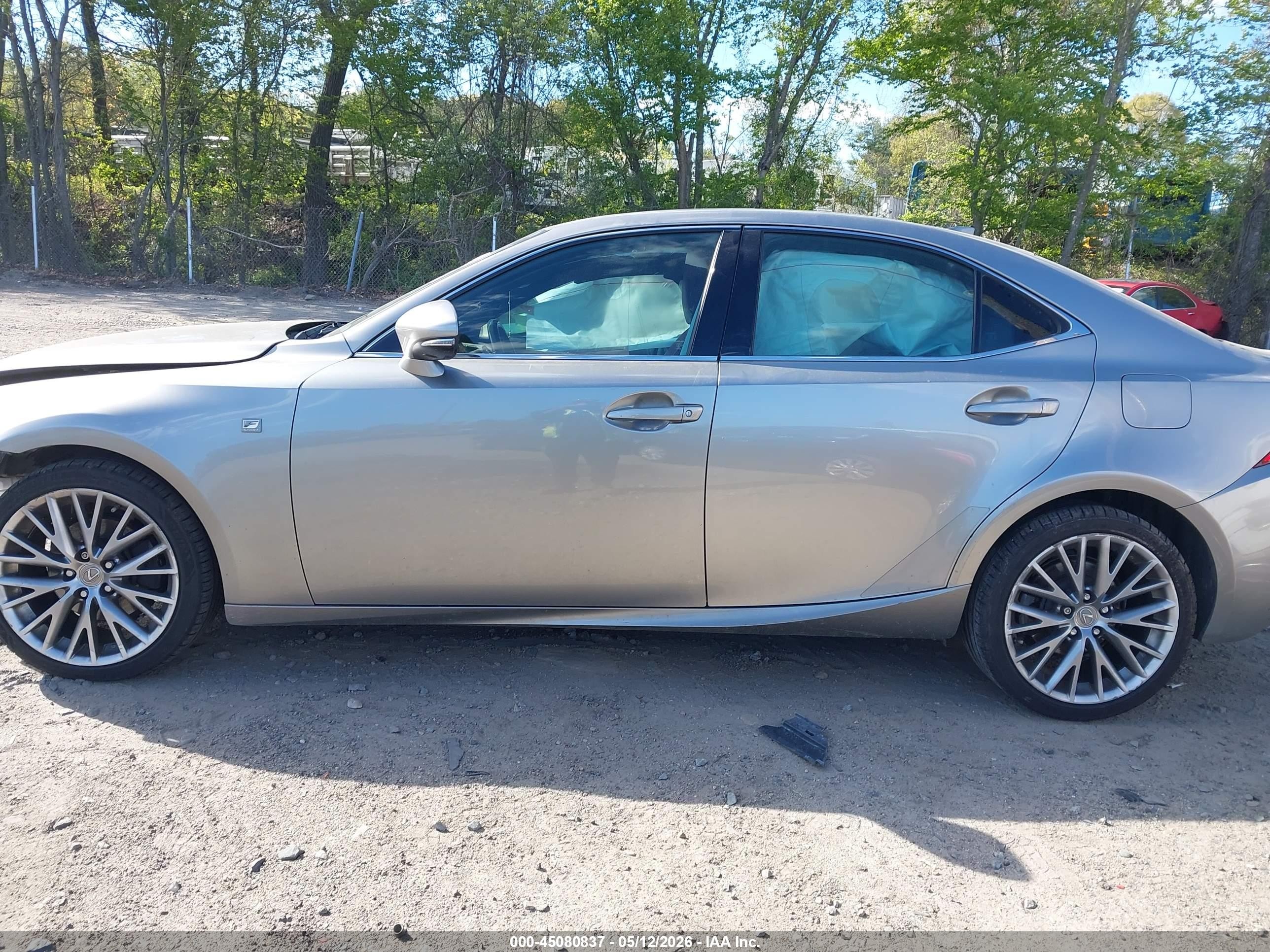 2015 Lexus Is 250   Silver vin: JTHBF1D24F5046255