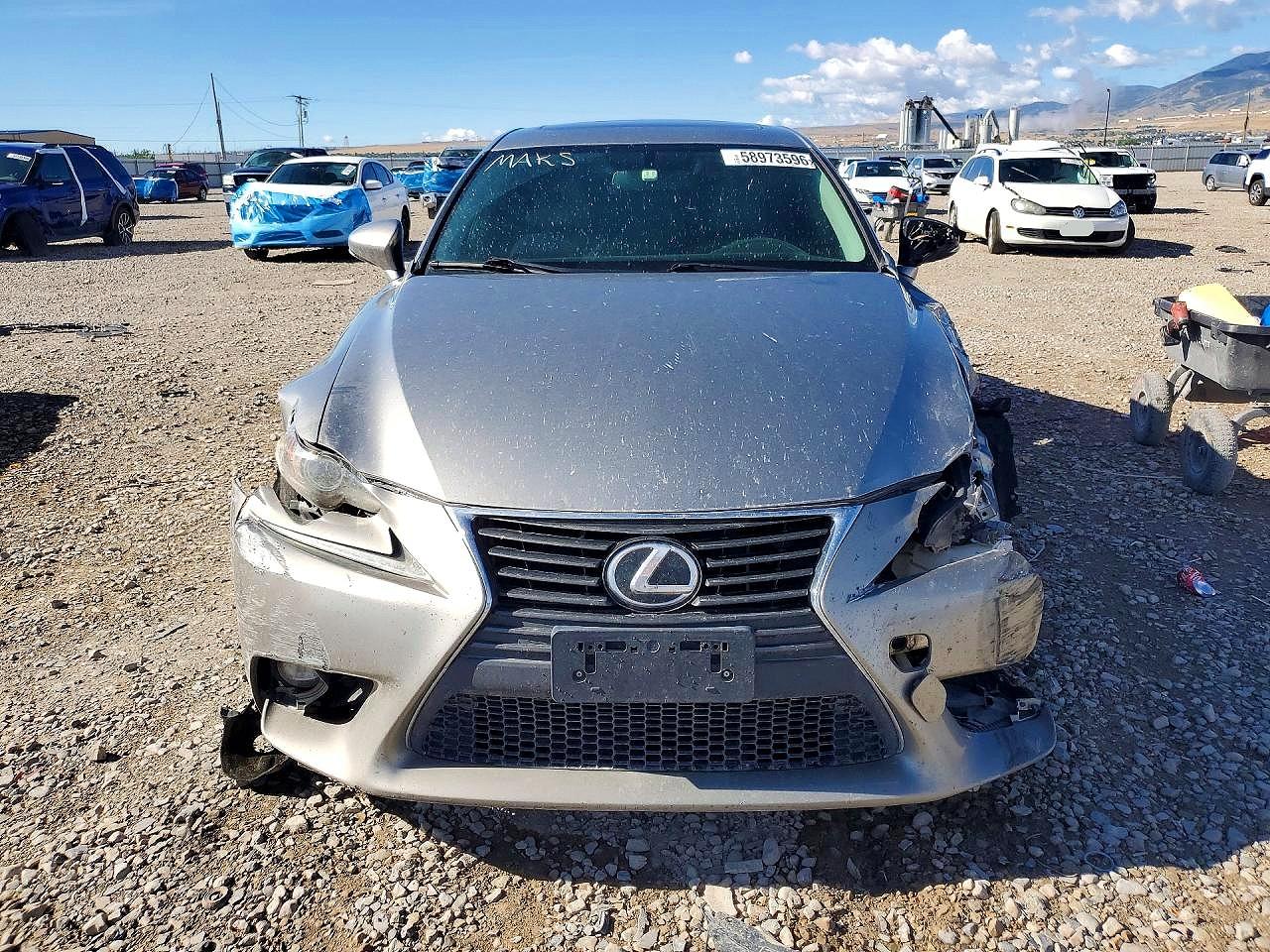 2015 Lexus Is 250 Угольный vin: JTHBF1D24F5048300