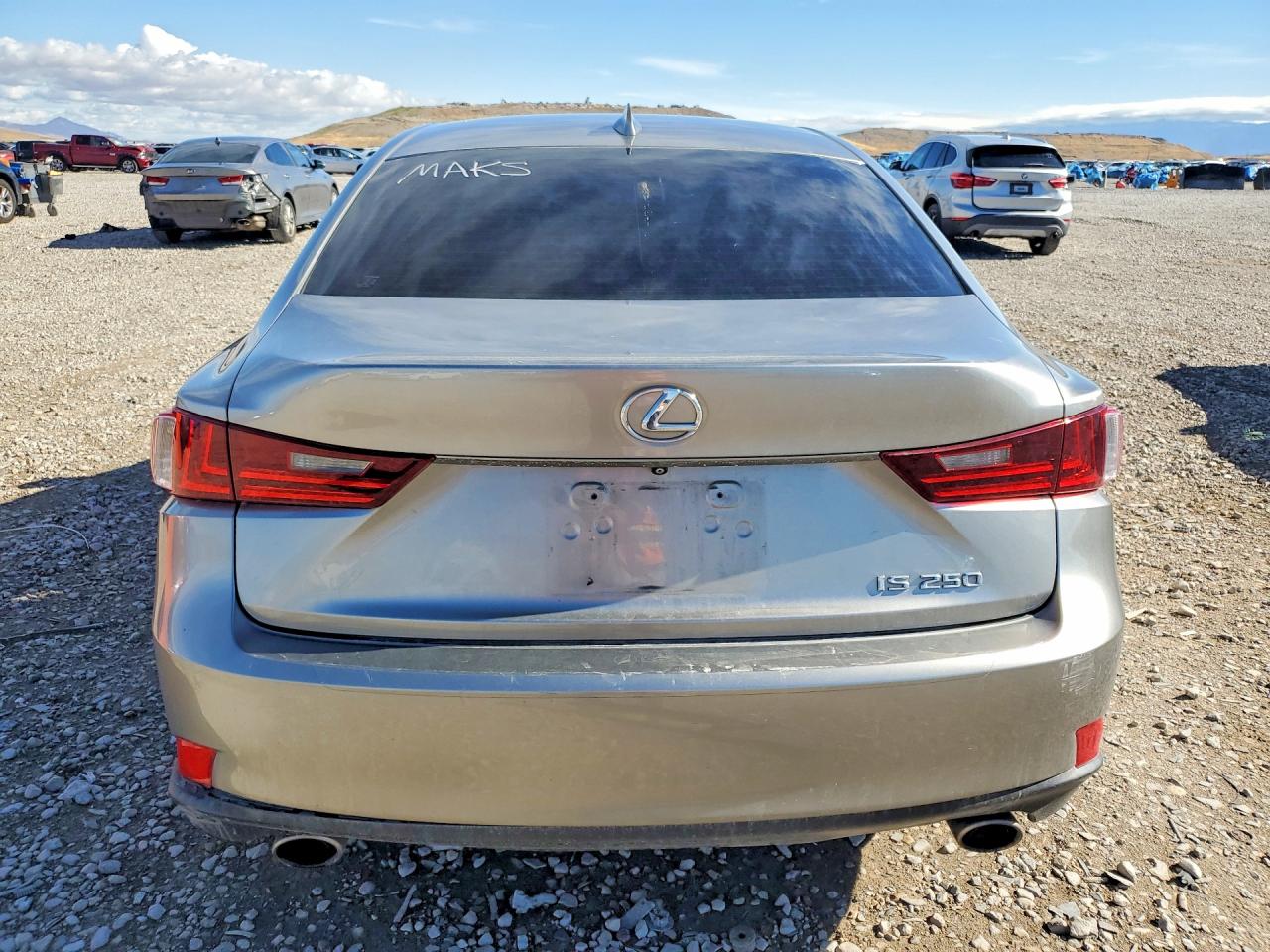 2015 Lexus Is 250 Угольный vin: JTHBF1D24F5048300