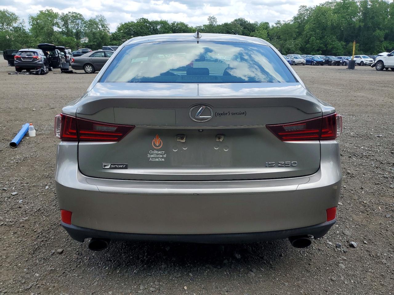 2015 Lexus Is 250 Silver vin: JTHBF1D24F5054078