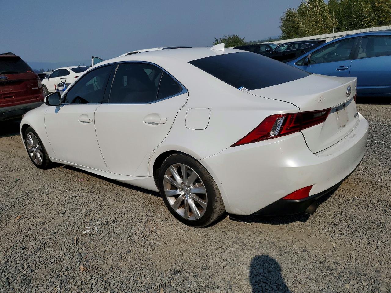 2015 Lexus Is 250 White vin: JTHBF1D24F5055618