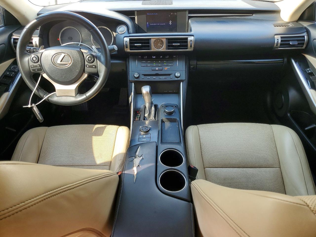 2015 Lexus Is 250 White vin: JTHBF1D24F5055618